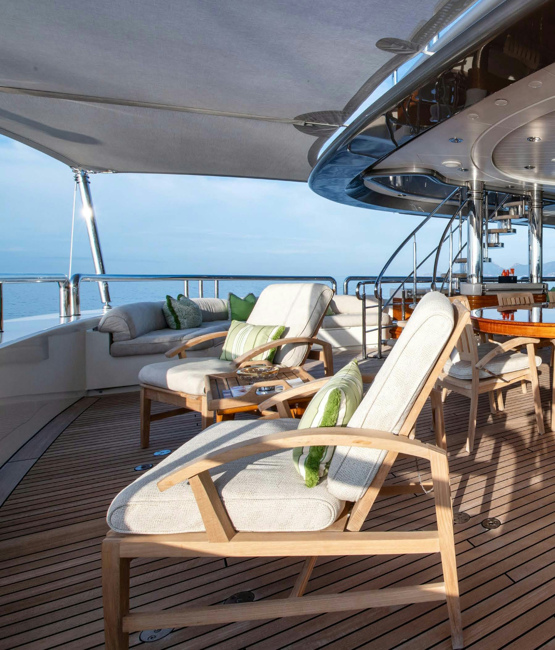 a boat on the water aboard CALYPSO Yacht for Sale