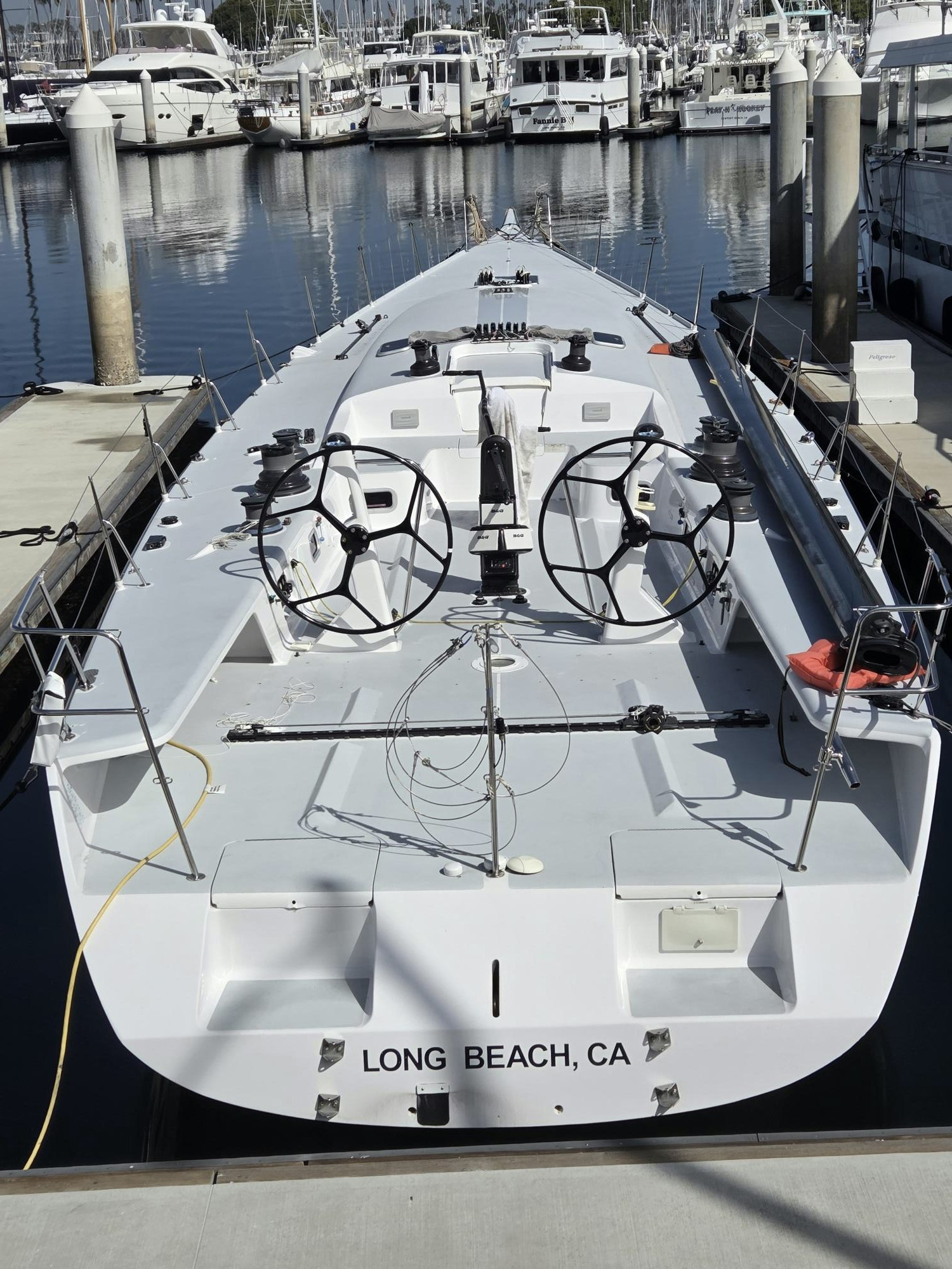 diagram, engineering drawing aboard PELIGROSO Yacht for Sale