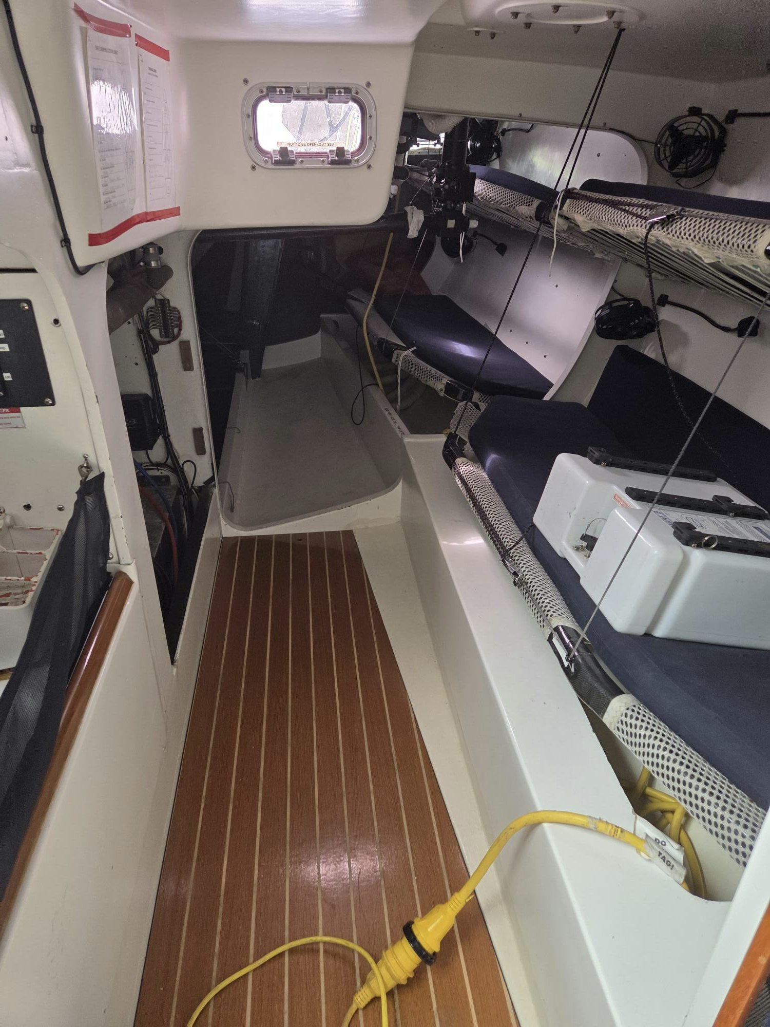 a close-up of a machine aboard PELIGROSO Yacht for Sale