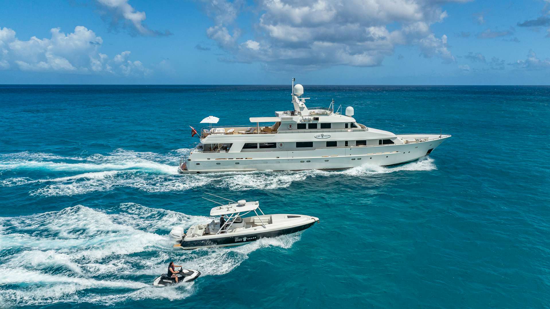 Watch Video for LIONSHARE Yacht for Charter