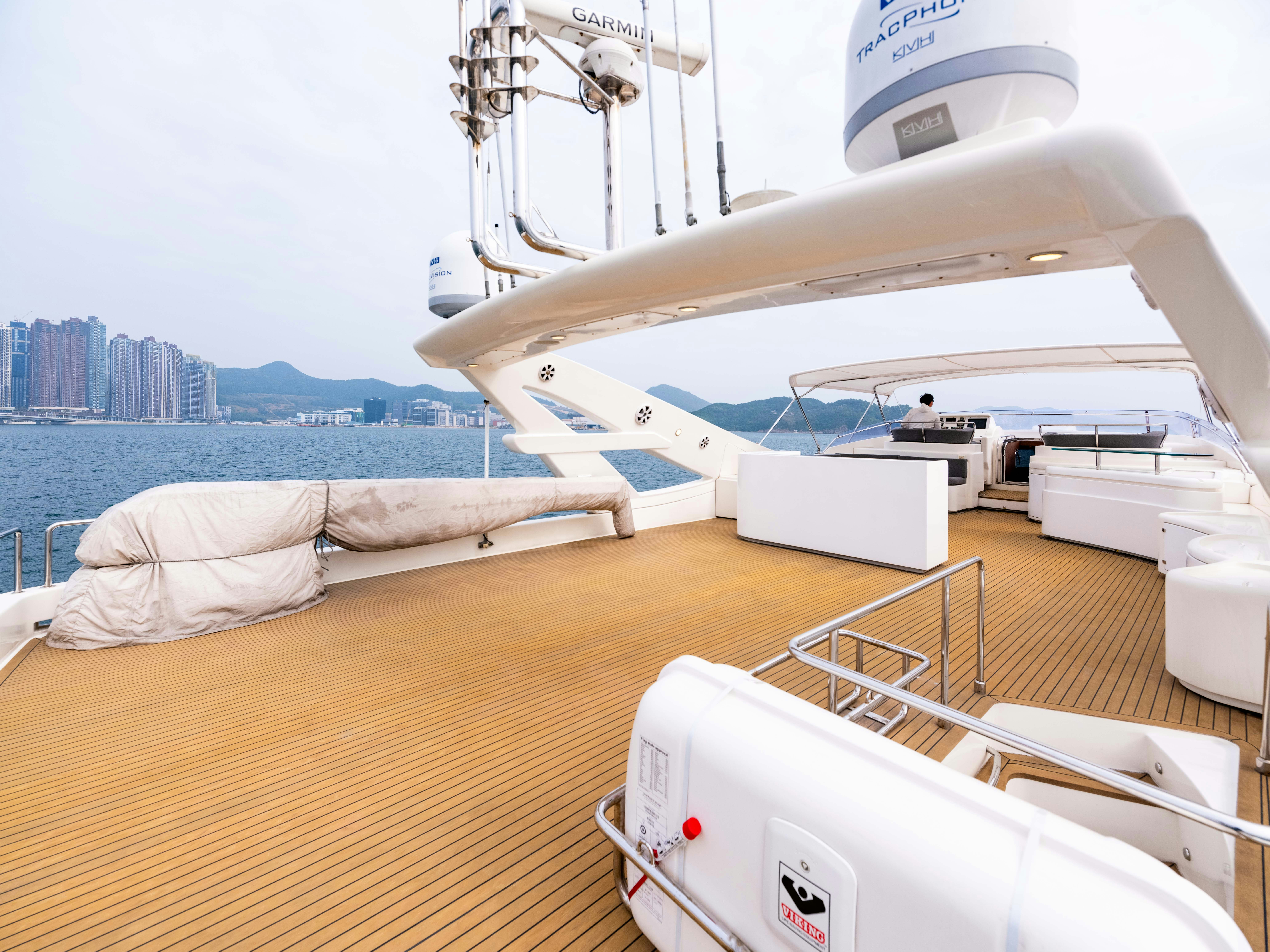 diagram, engineering drawing aboard PANDORA Yacht for Sale