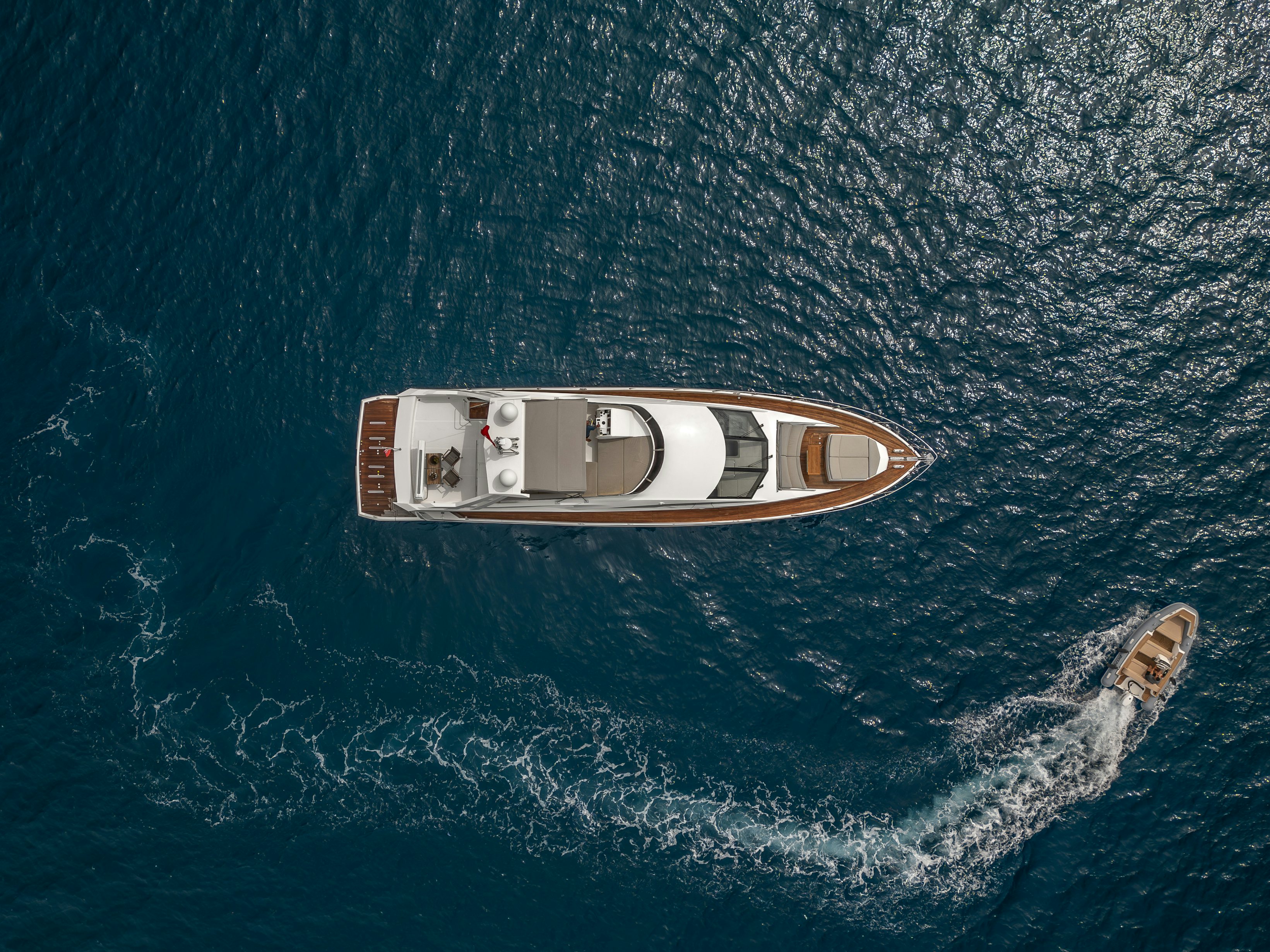 a boat in the water aboard LADY F Yacht for Sale