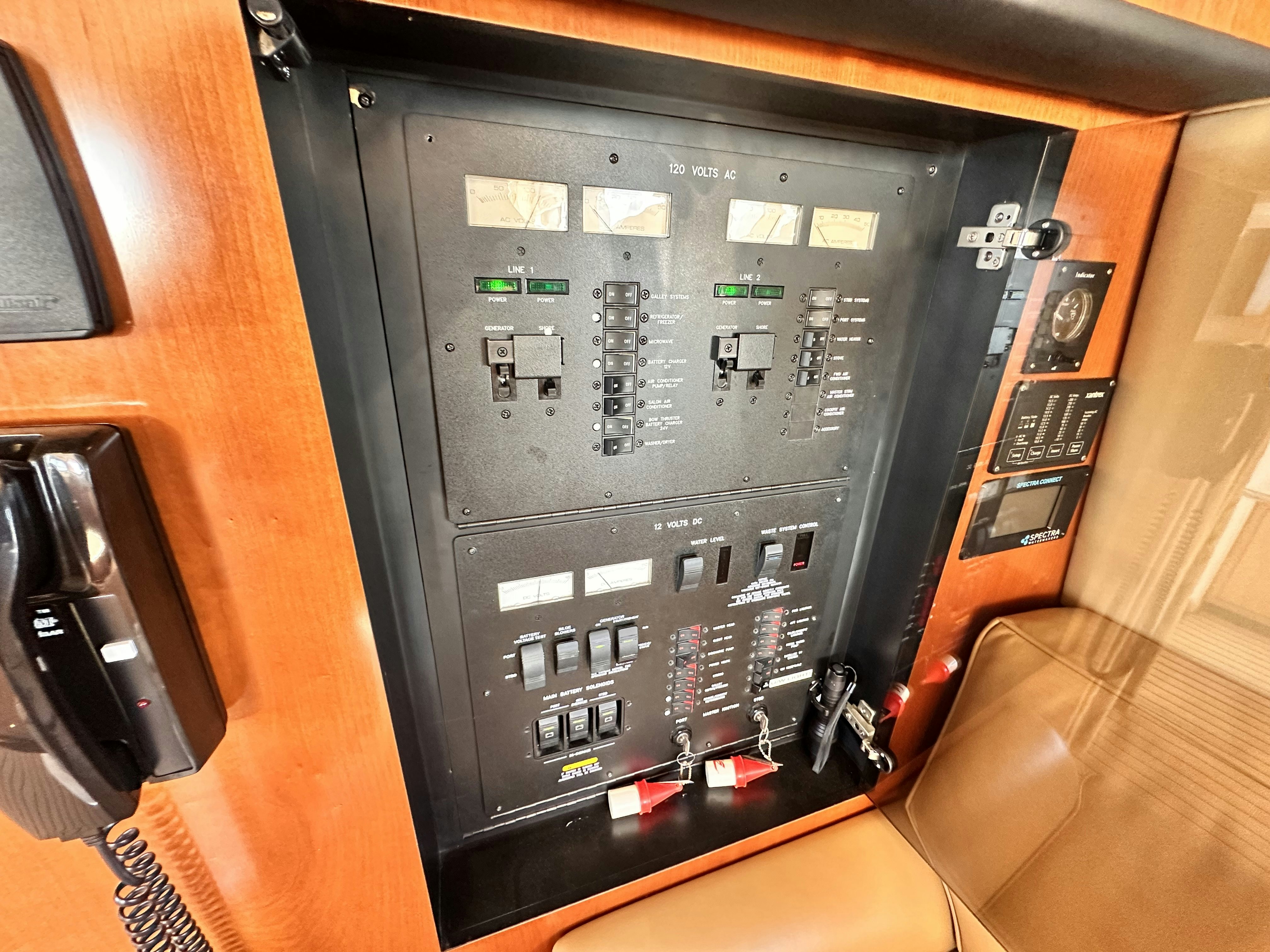 calendar aboard LANAKILA Yacht for Sale