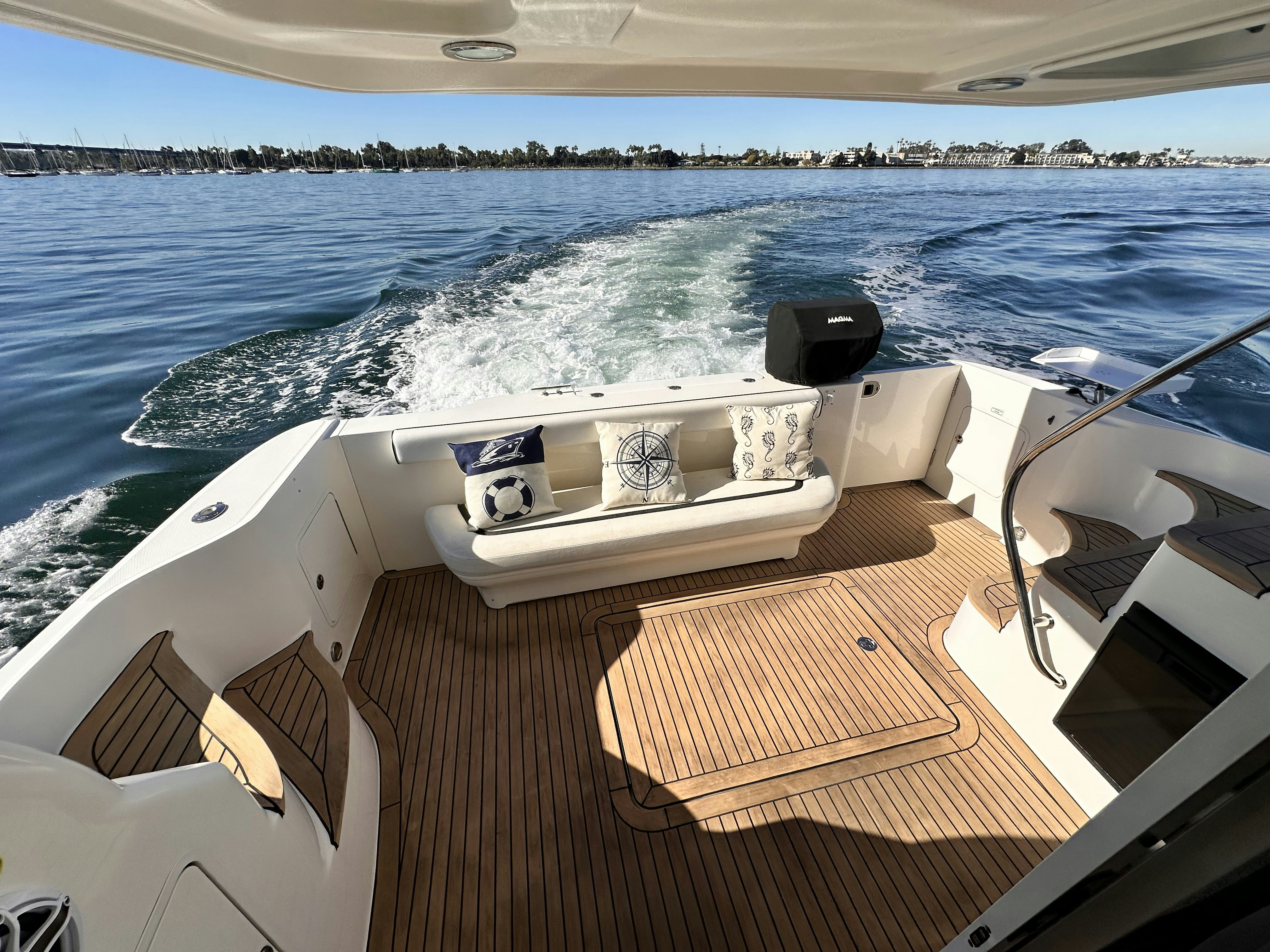 a boat on the water aboard LANAKILA Yacht for Sale