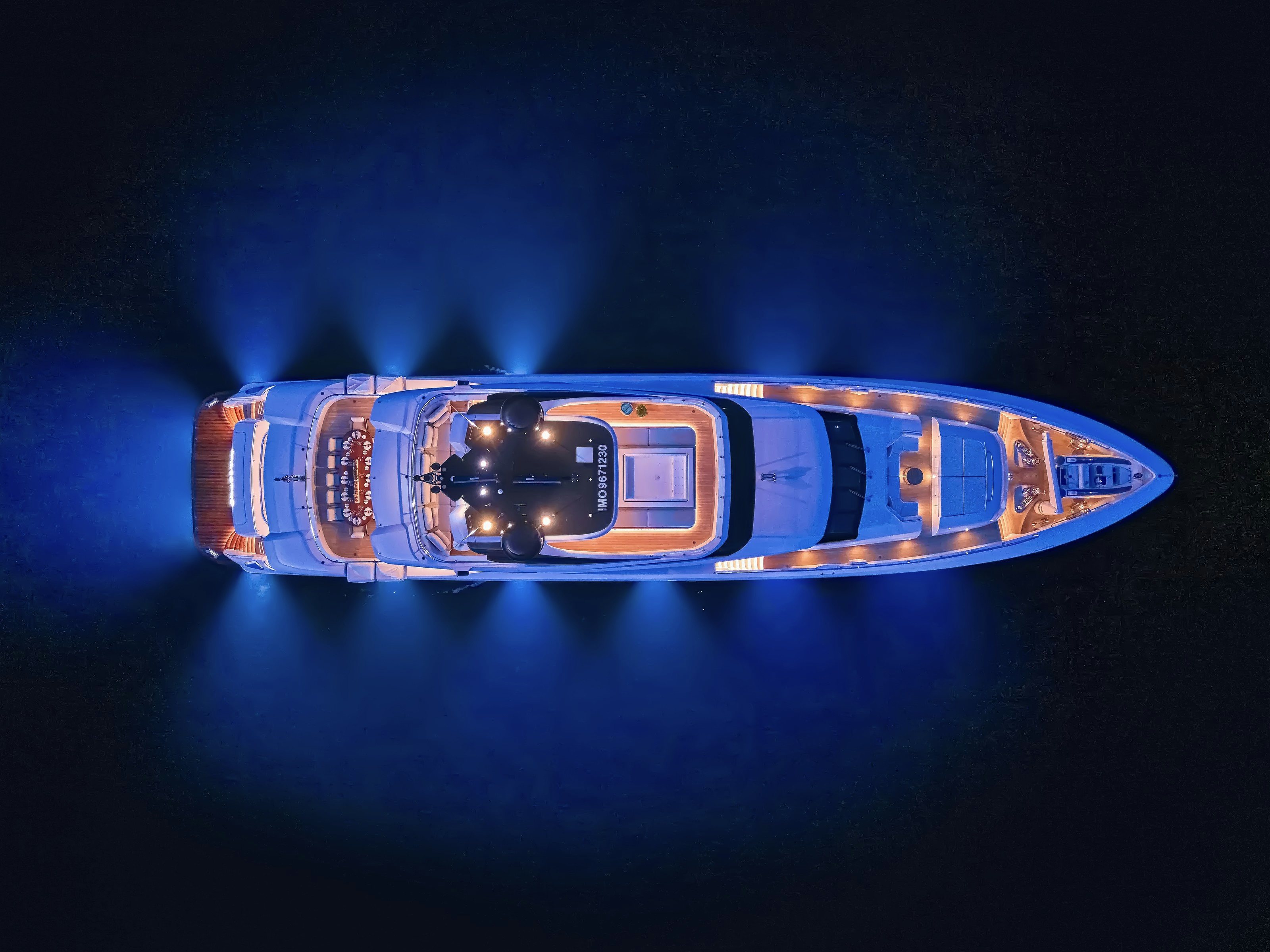 a close up of a device aboard MAESTRO Yacht for Charter