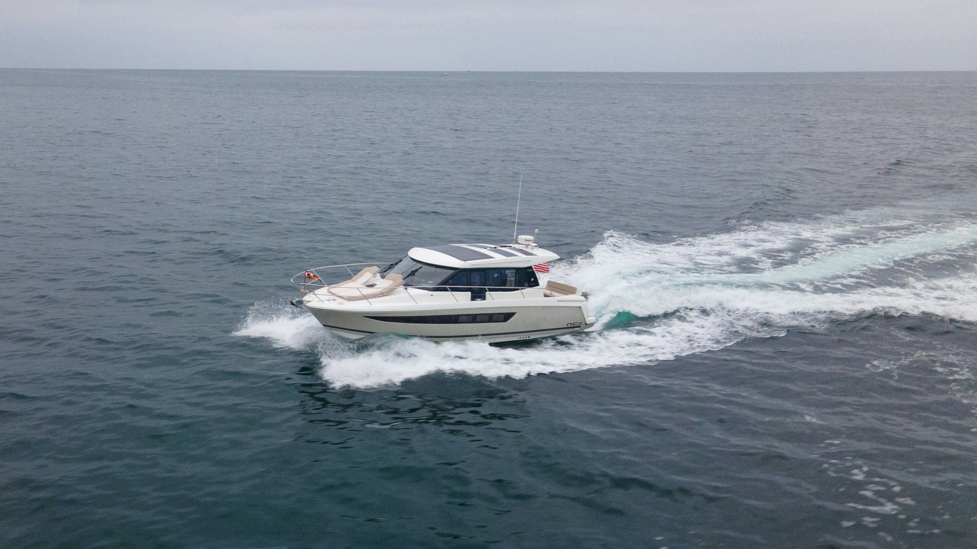 a boat on the water aboard DARK SIDE Yacht for Sale