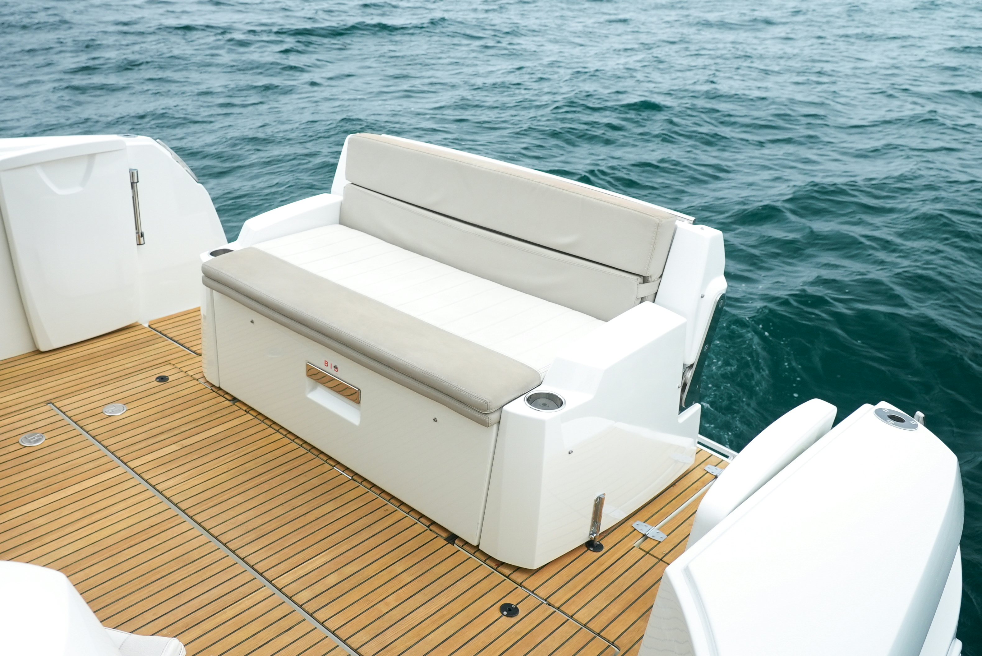 a boat on the water aboard DARK SIDE Yacht for Sale