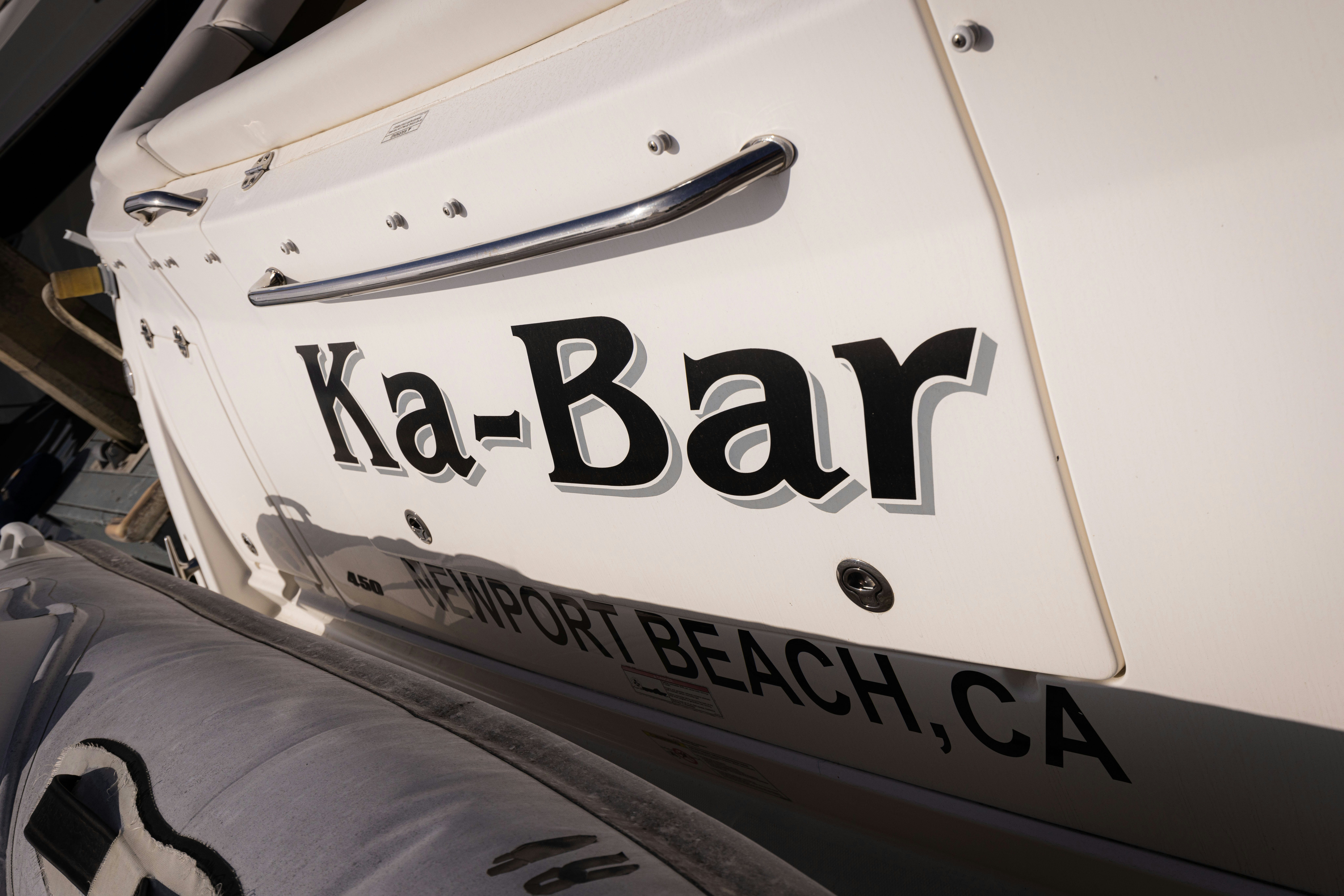 calendar aboard KA-BAR Yacht for Sale