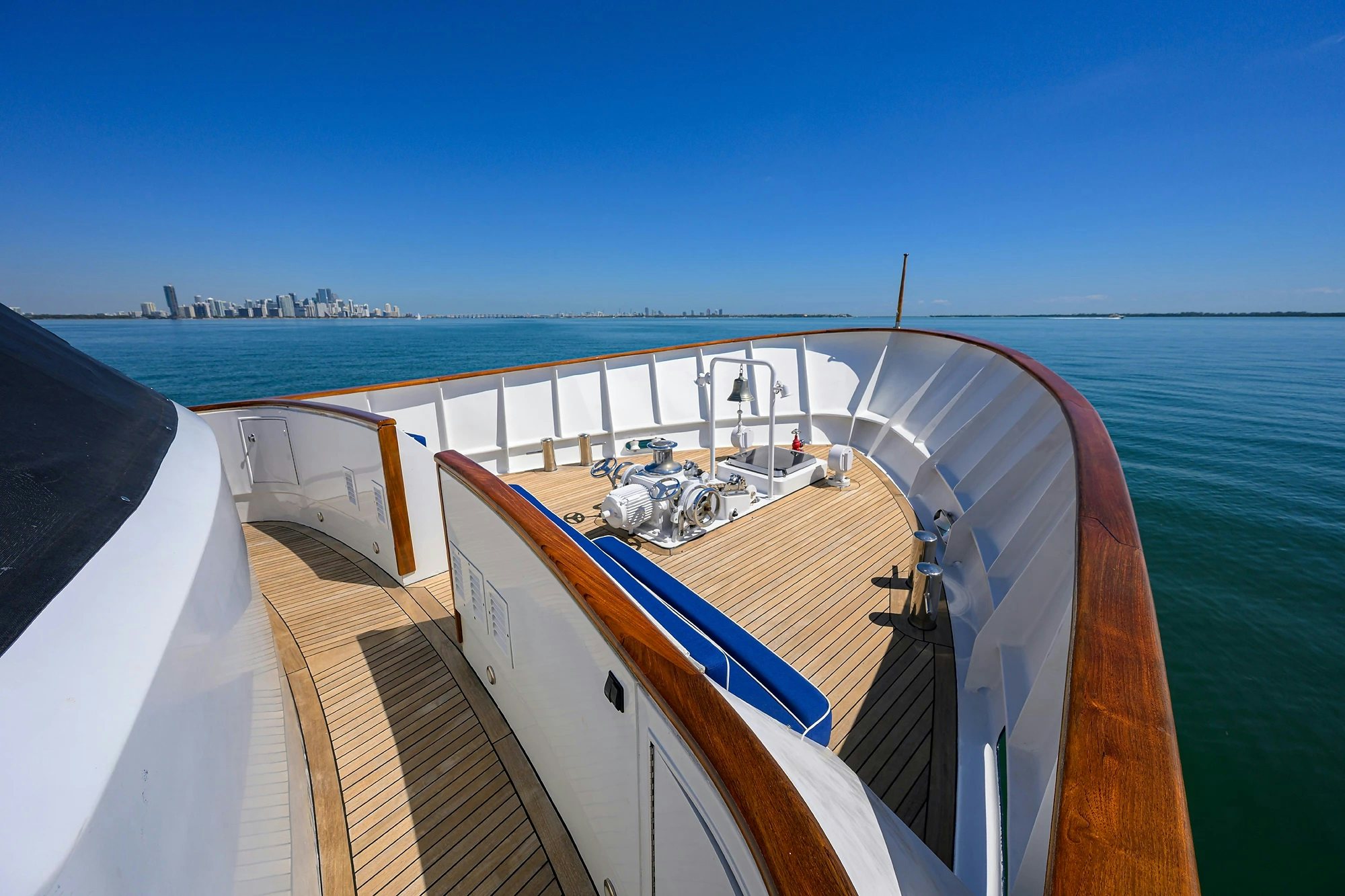 a boat on the water aboard AVENTURER Yacht for Sale