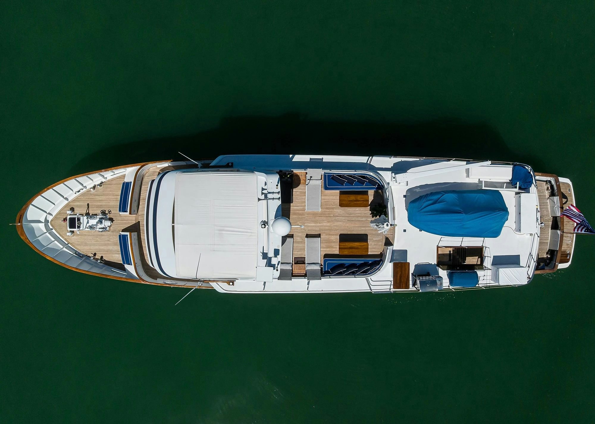 a close-up of a toy aboard AVENTURER Yacht for Sale