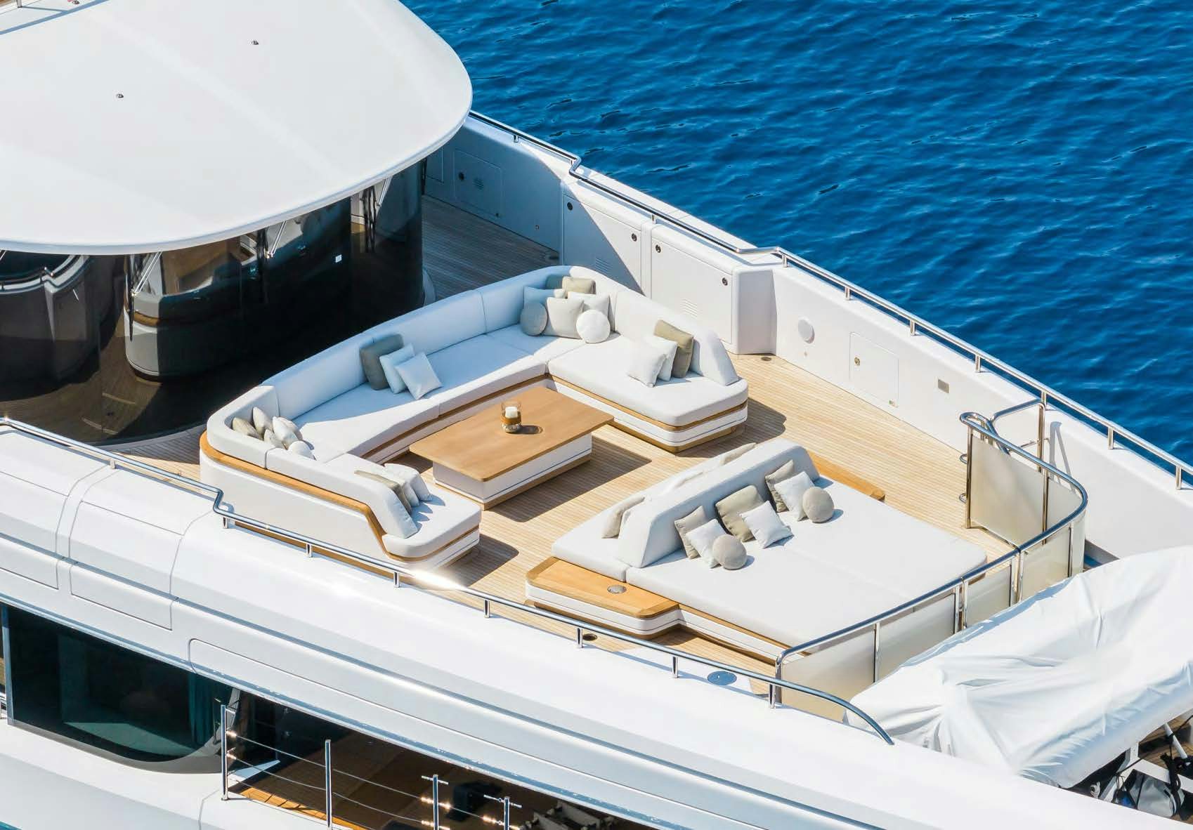 a boat on the water aboard ALUNYA Yacht for Charter