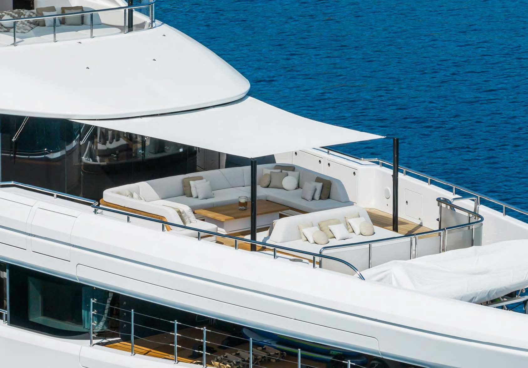 a boat on the water aboard ALUNYA Yacht for Charter
