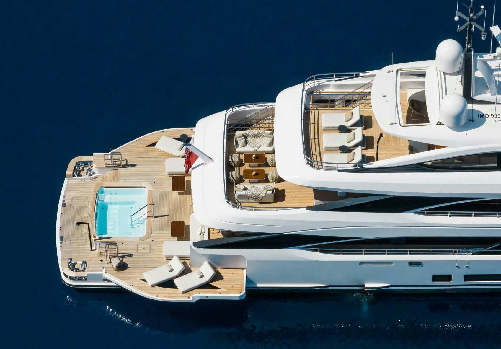 a couple of boats on the water aboard ALUNYA Yacht for Charter