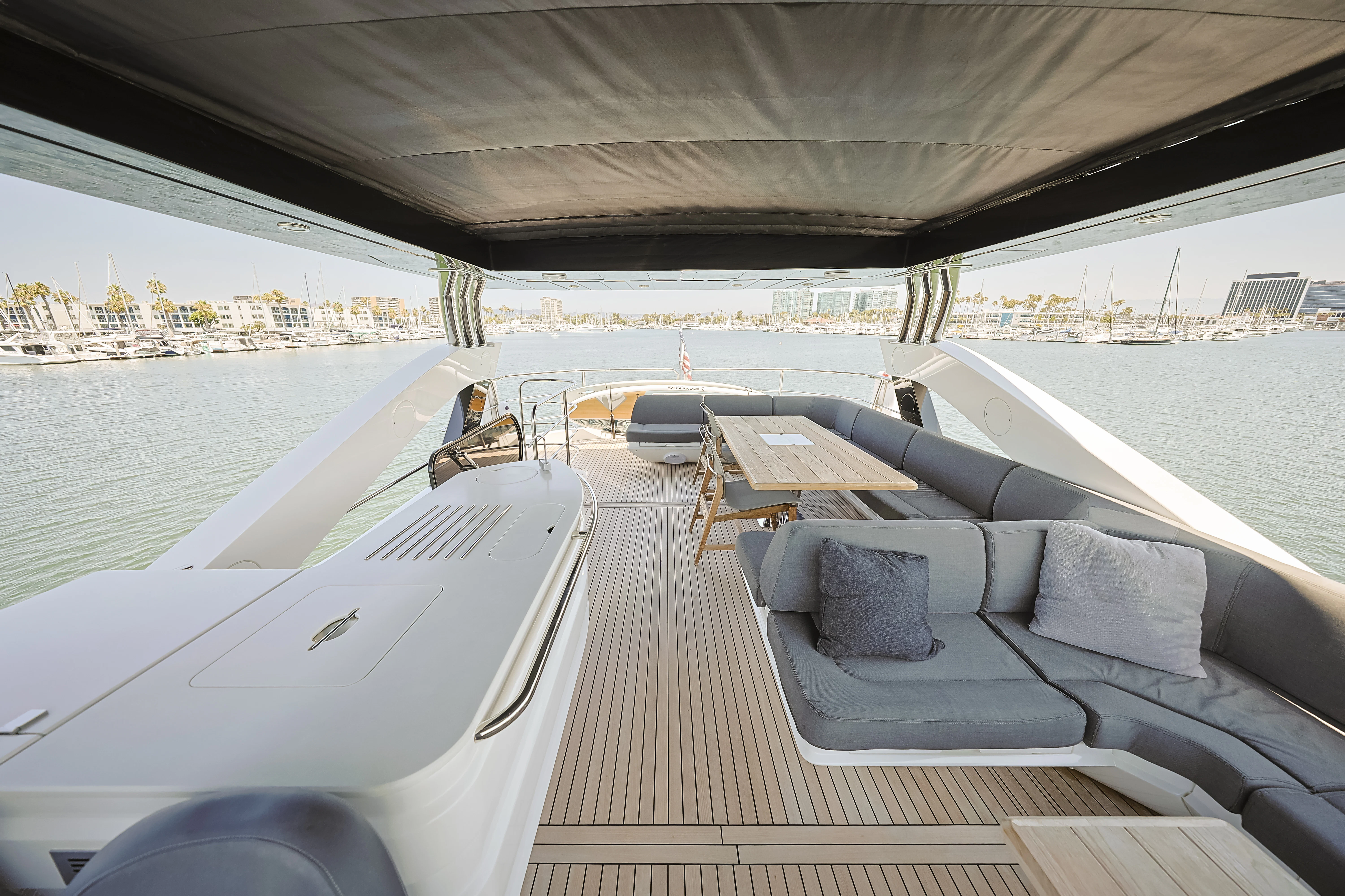 a boat on the water aboard SEA LA VIE Yacht for Sale