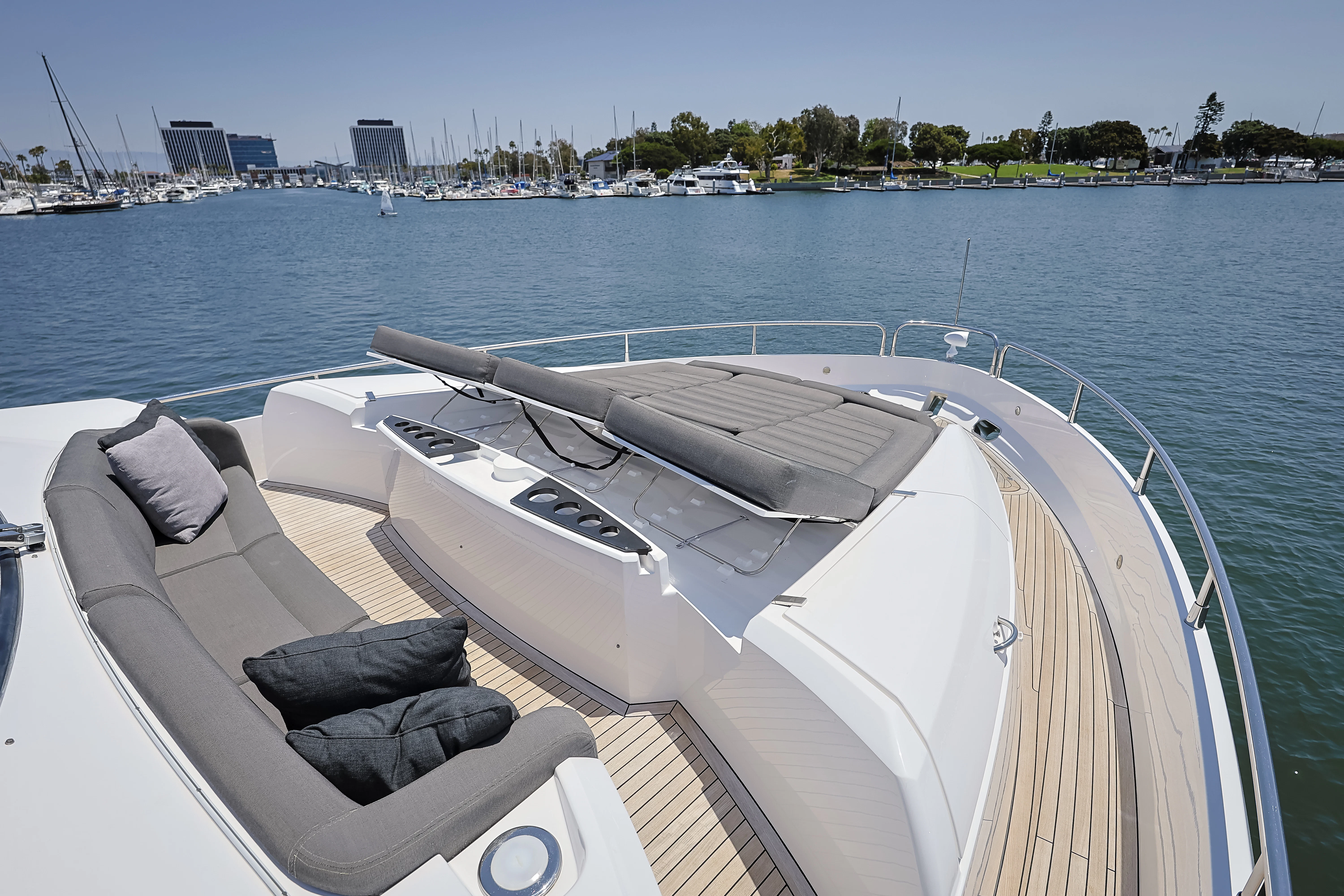 a boat on the water aboard SEA LA VIE Yacht for Sale