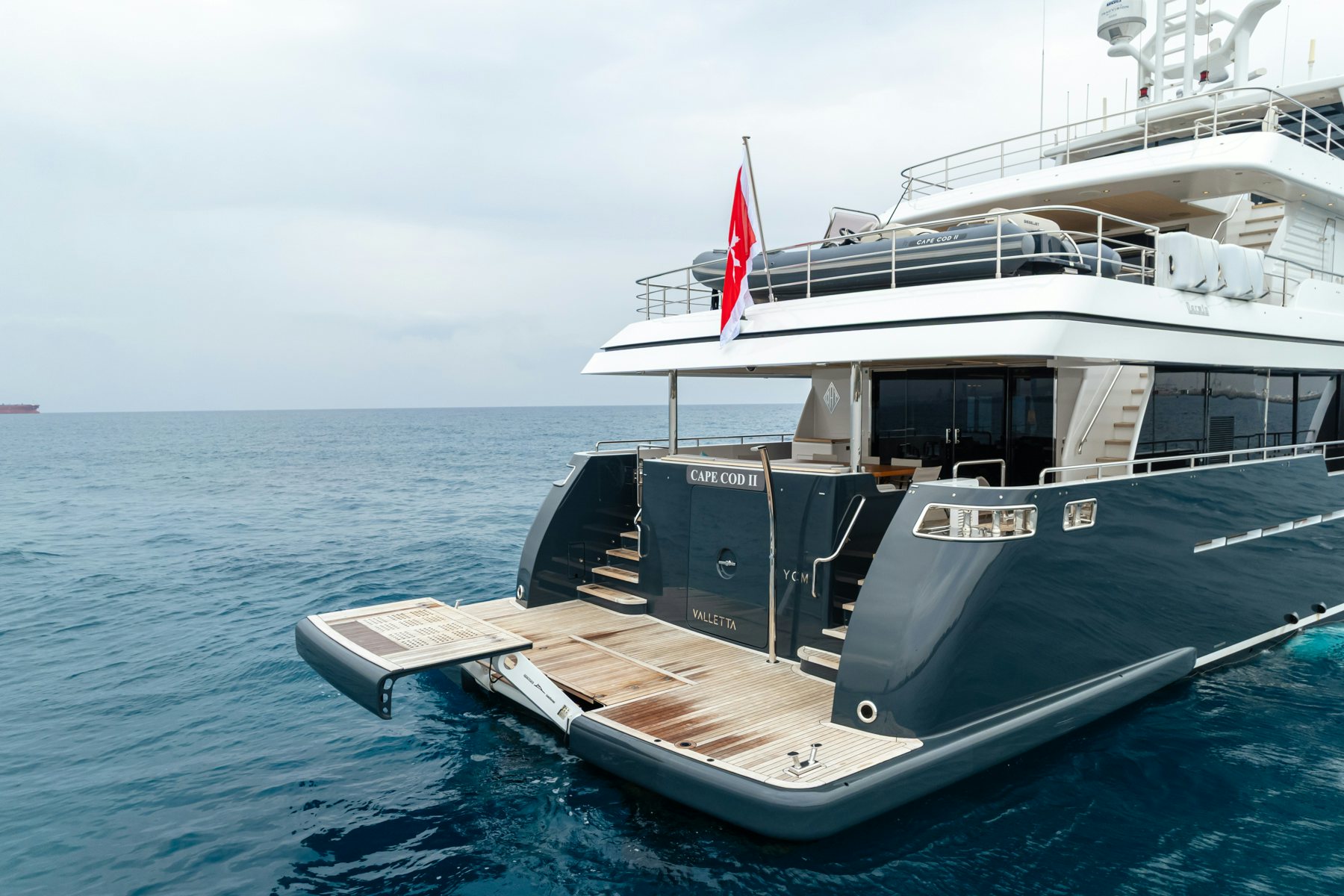a boat on the water aboard CAPE COD II Yacht for Sale