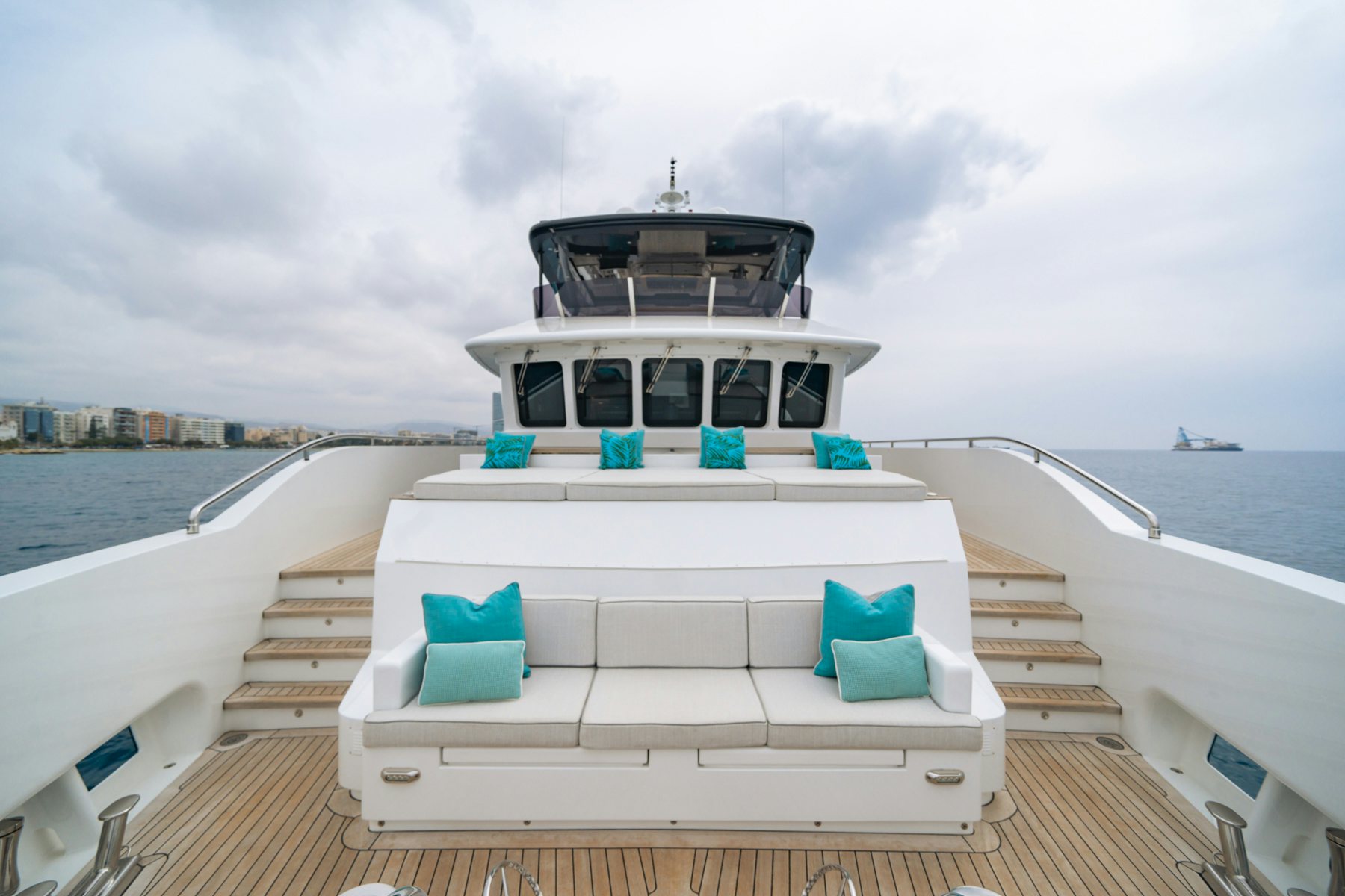 a boat on a body of water aboard CAPE COD II Yacht for Sale