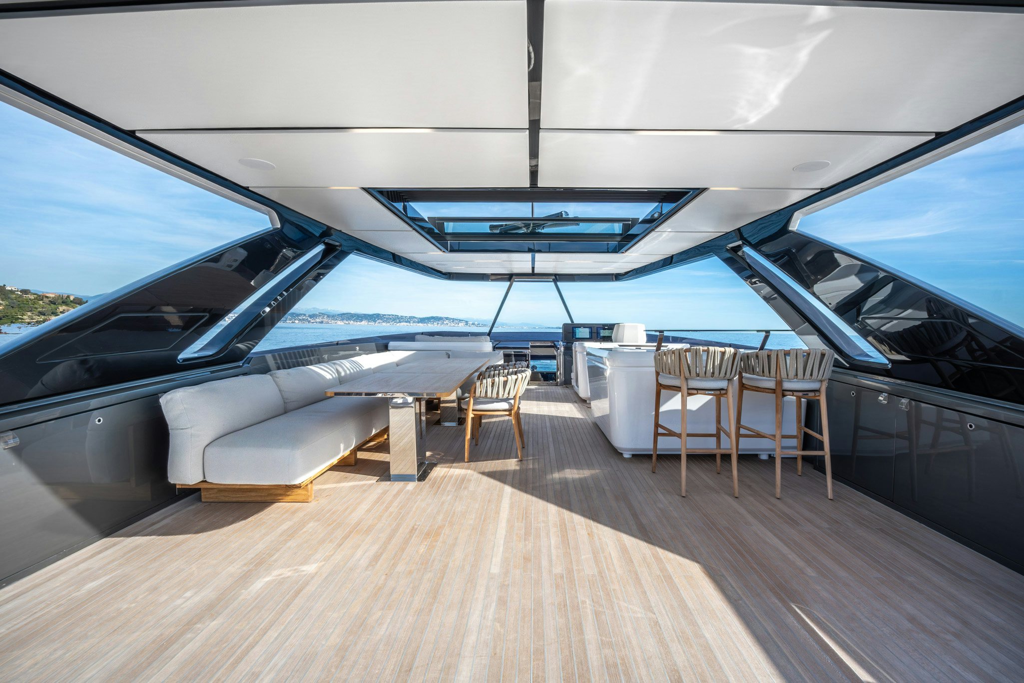 a boat on the water aboard TOGETHER Yacht for Charter