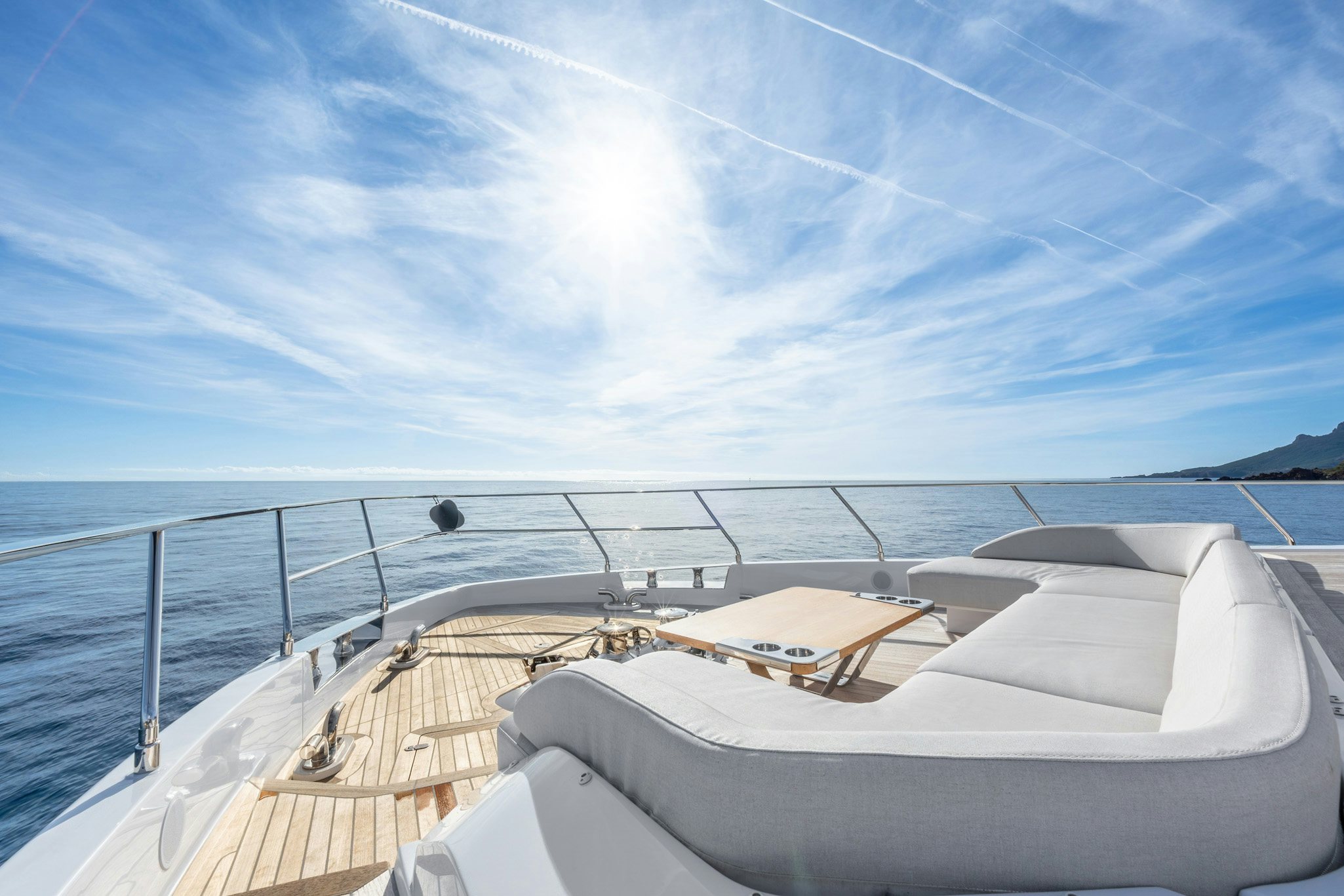 a boat on the water aboard TOGETHER Yacht for Charter