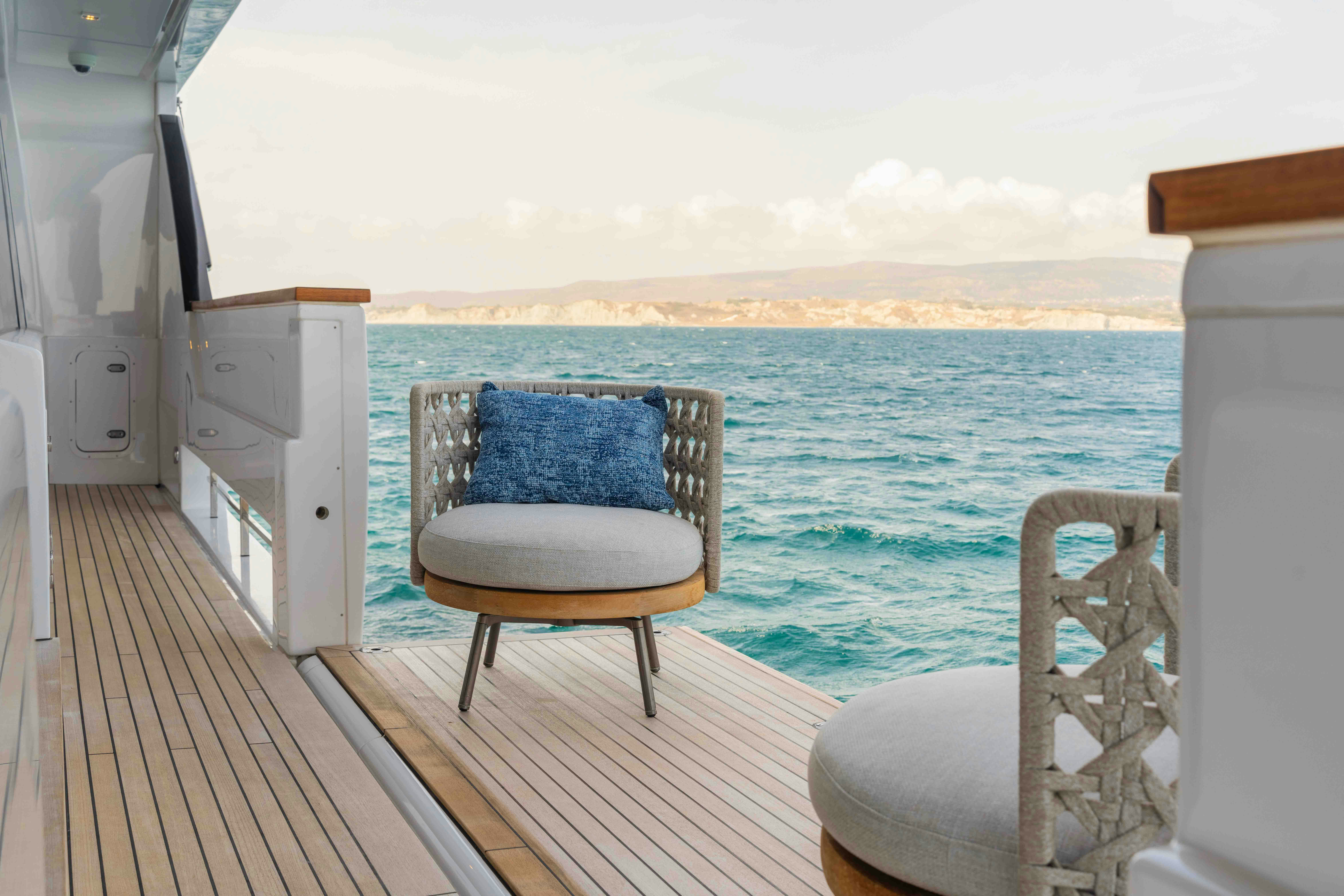 a boat on the water aboard RENEWAL 3 Yacht for Sale