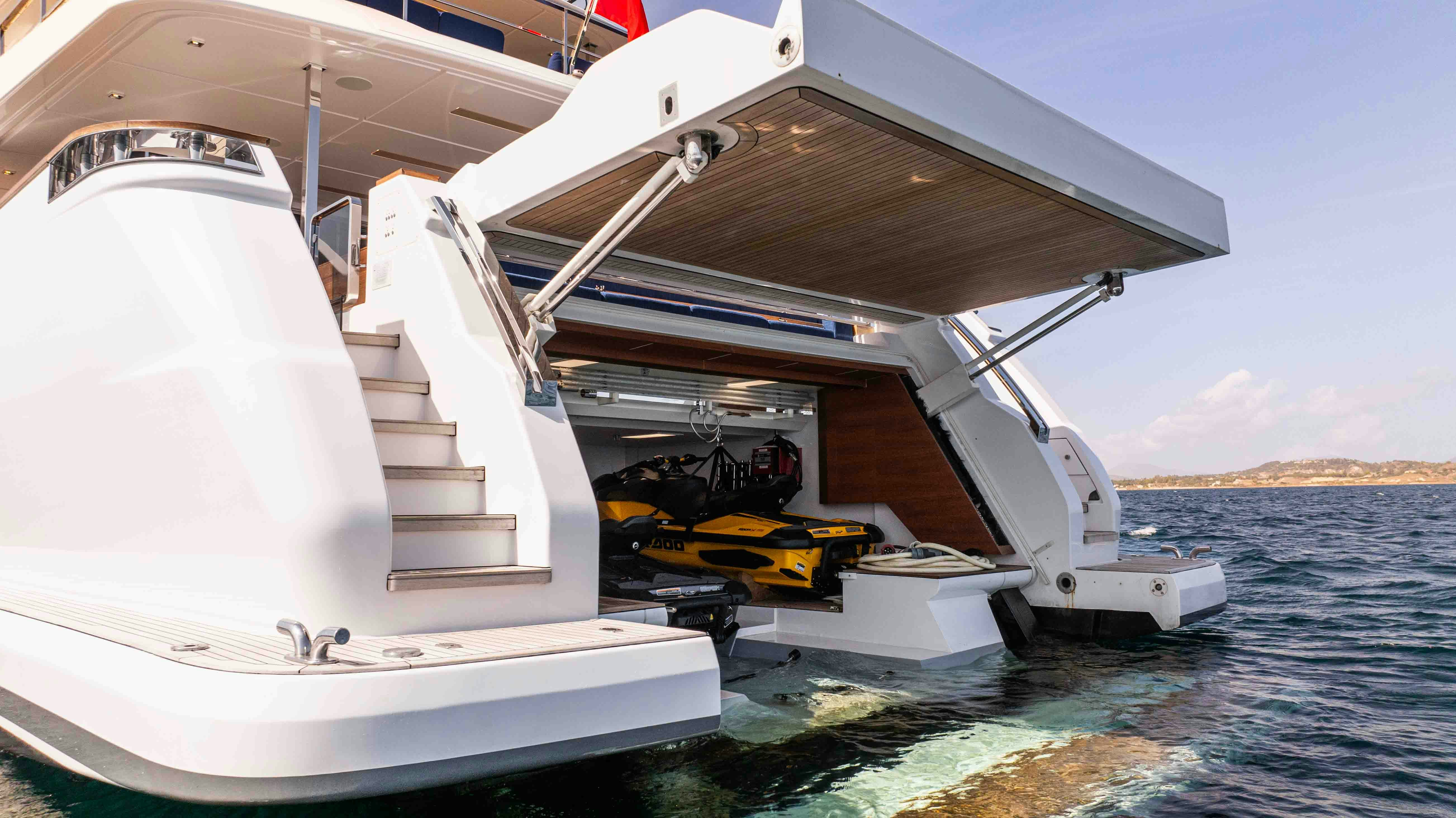 a boat on the water aboard RENEWAL 3 Yacht for Sale