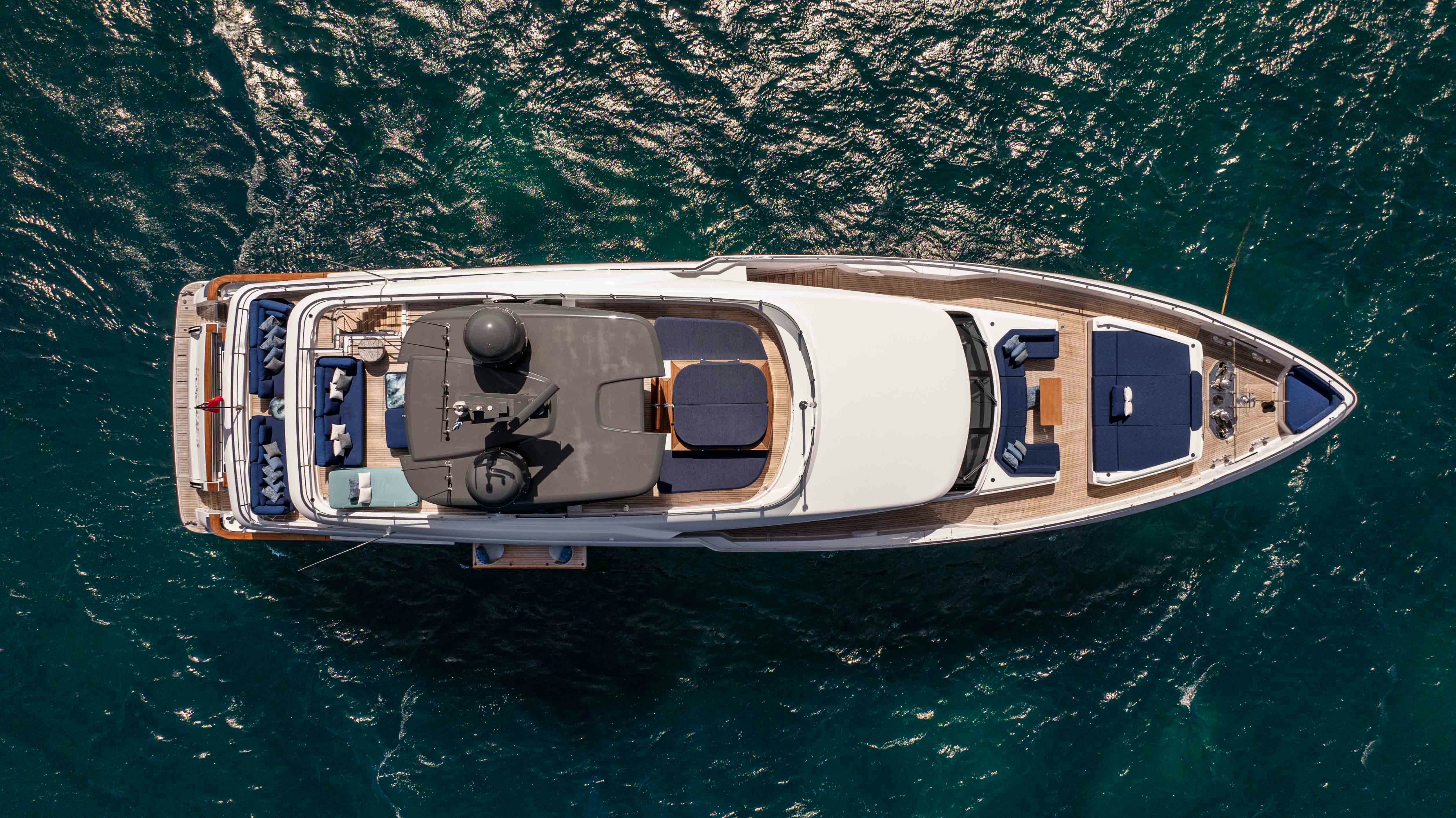 a boat in the water aboard RENEWAL 3 Yacht for Sale