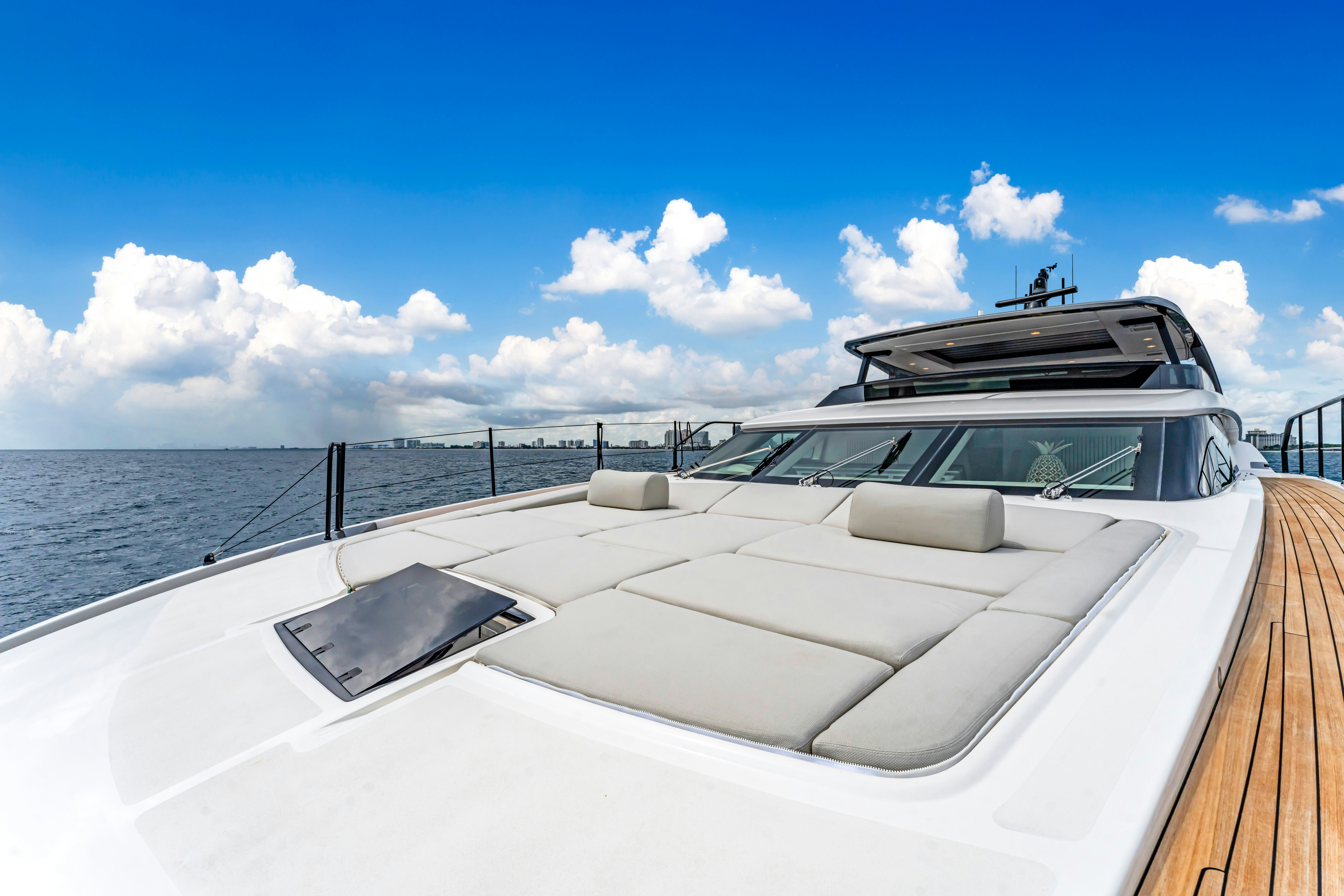 a boat on the water aboard NOTYNOG Yacht for Charter