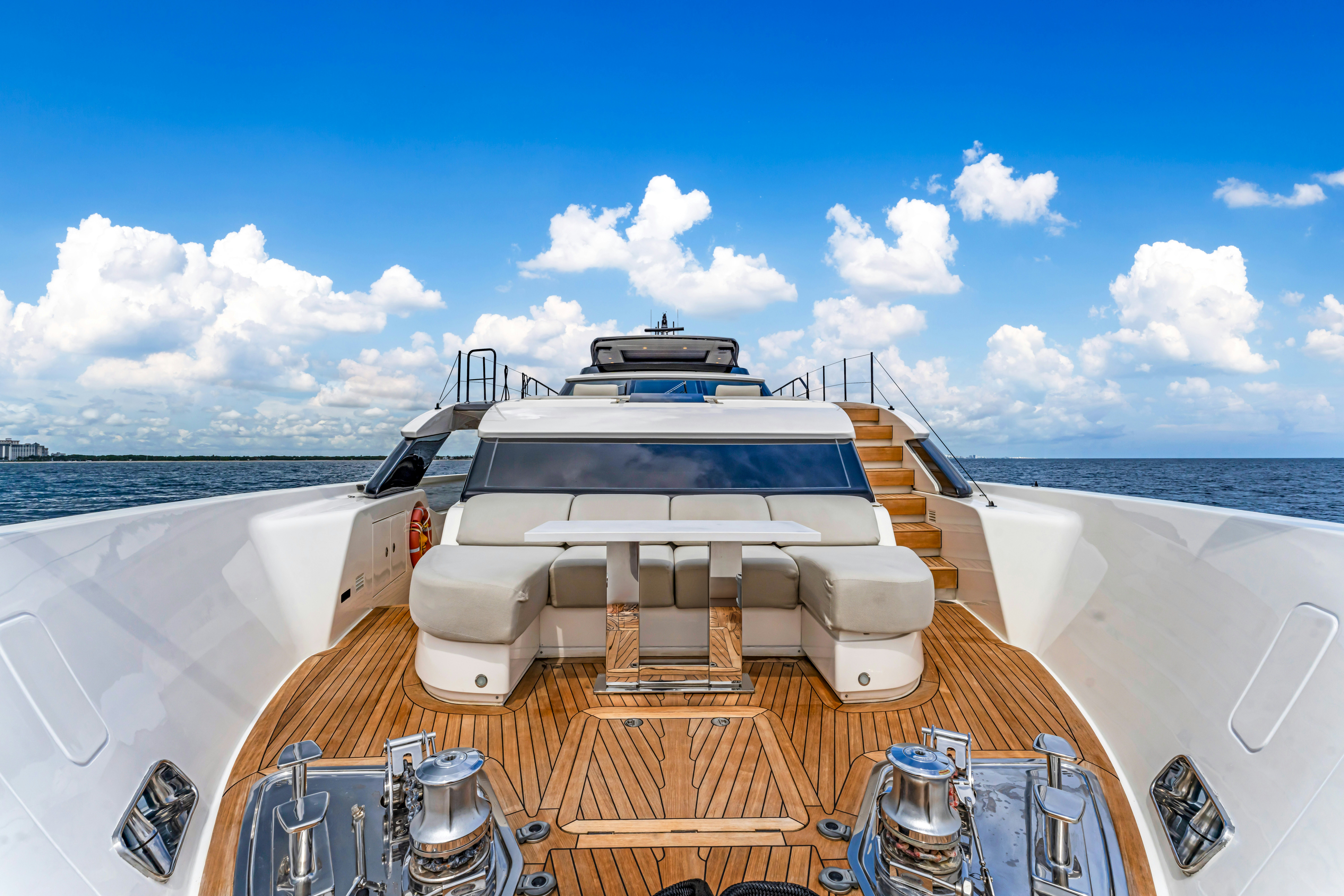 a boat on the water aboard NOTYNOG Yacht for Charter