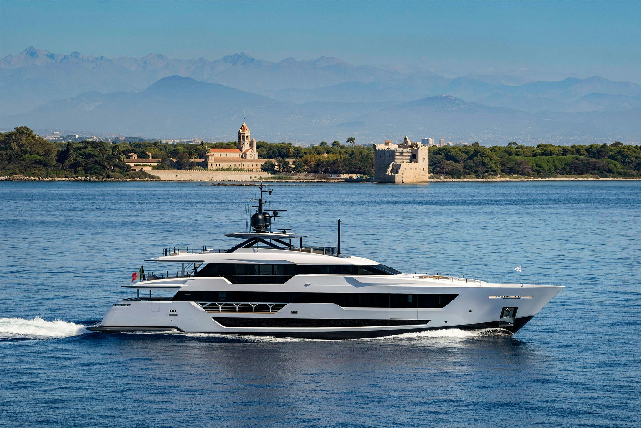 a boat on the water aboard CANOE CANOE Yacht for Charter