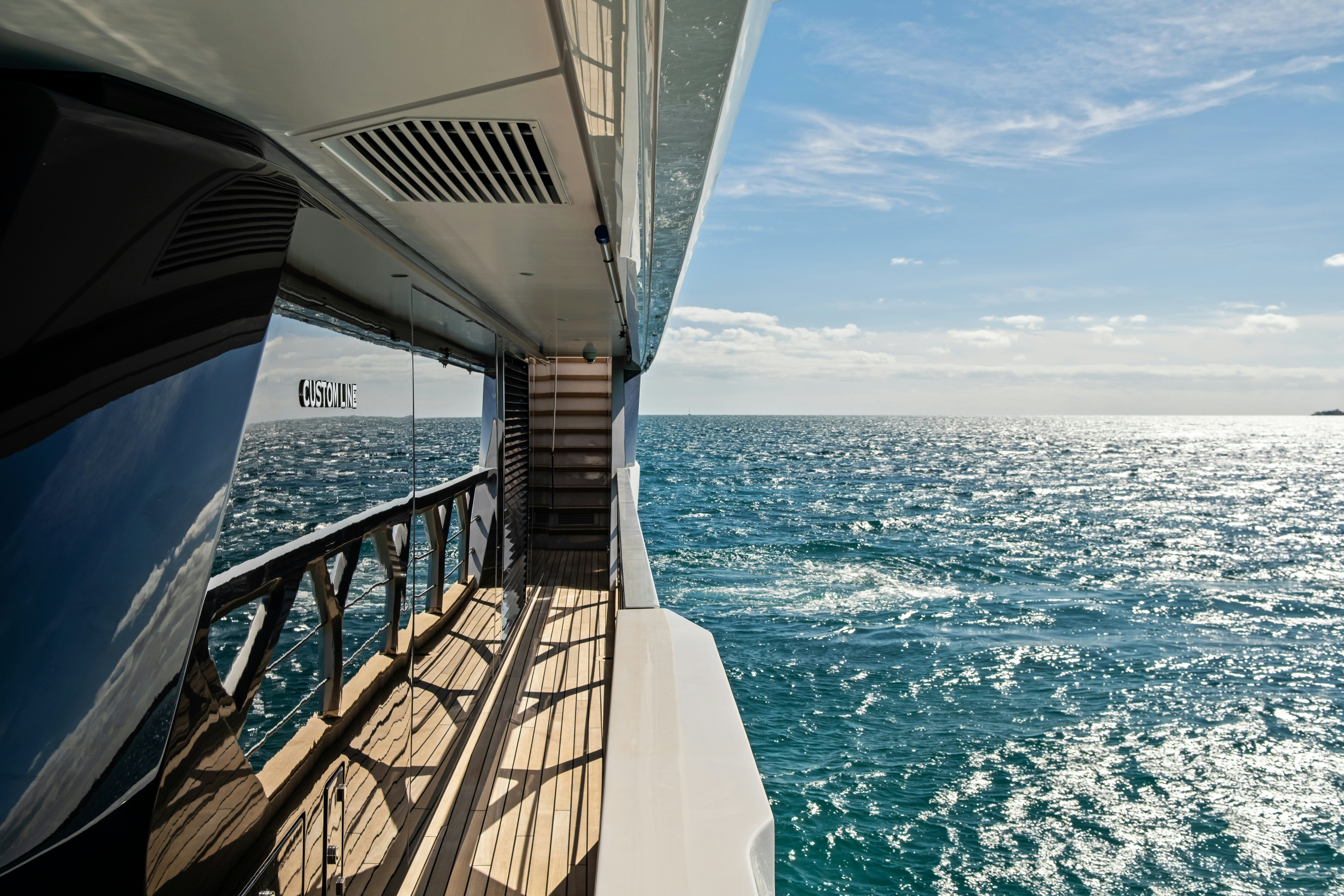 a boat on the water aboard CANOE CANOE Yacht for Charter