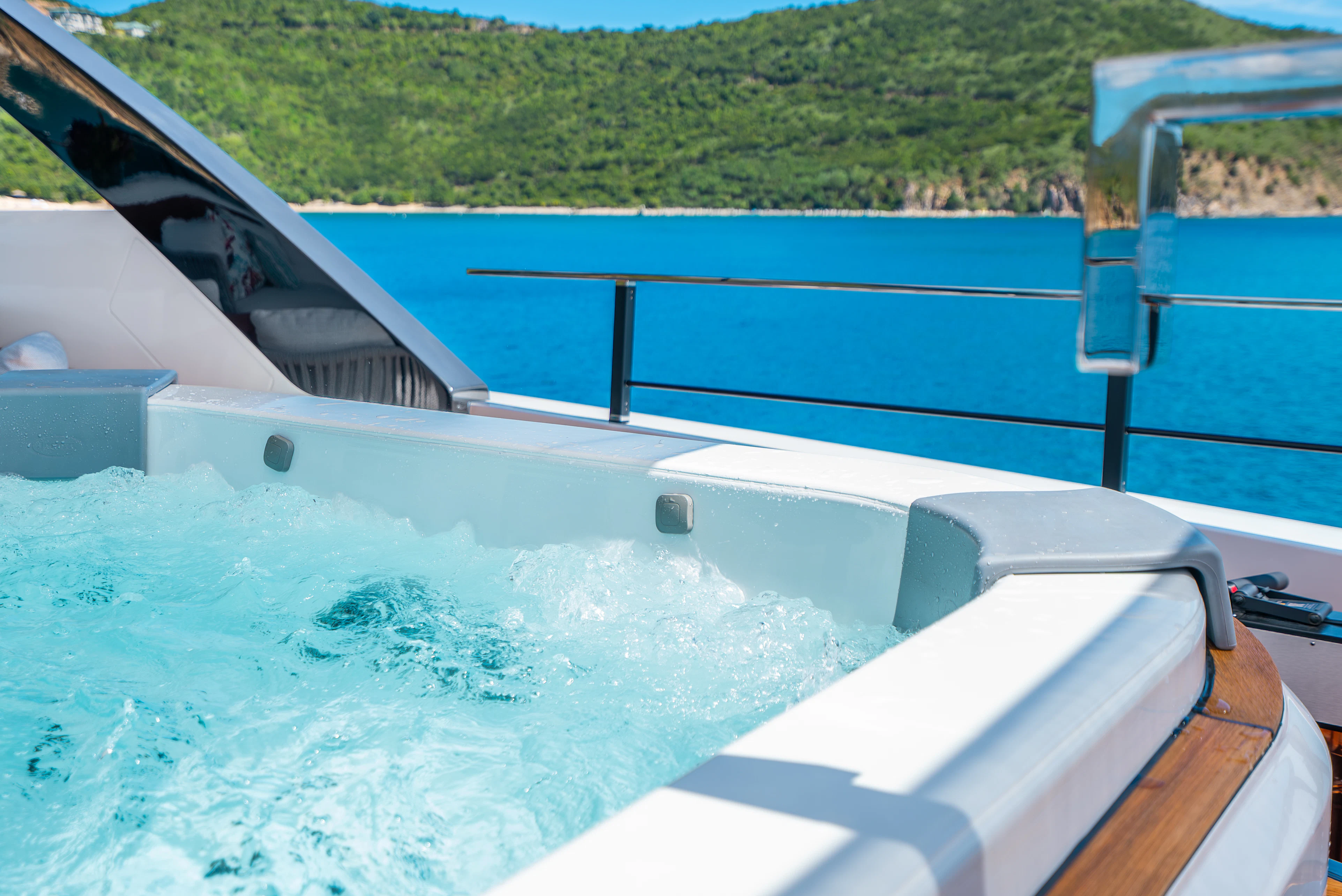 a boat on the water aboard CANOE CANOE Yacht for Charter