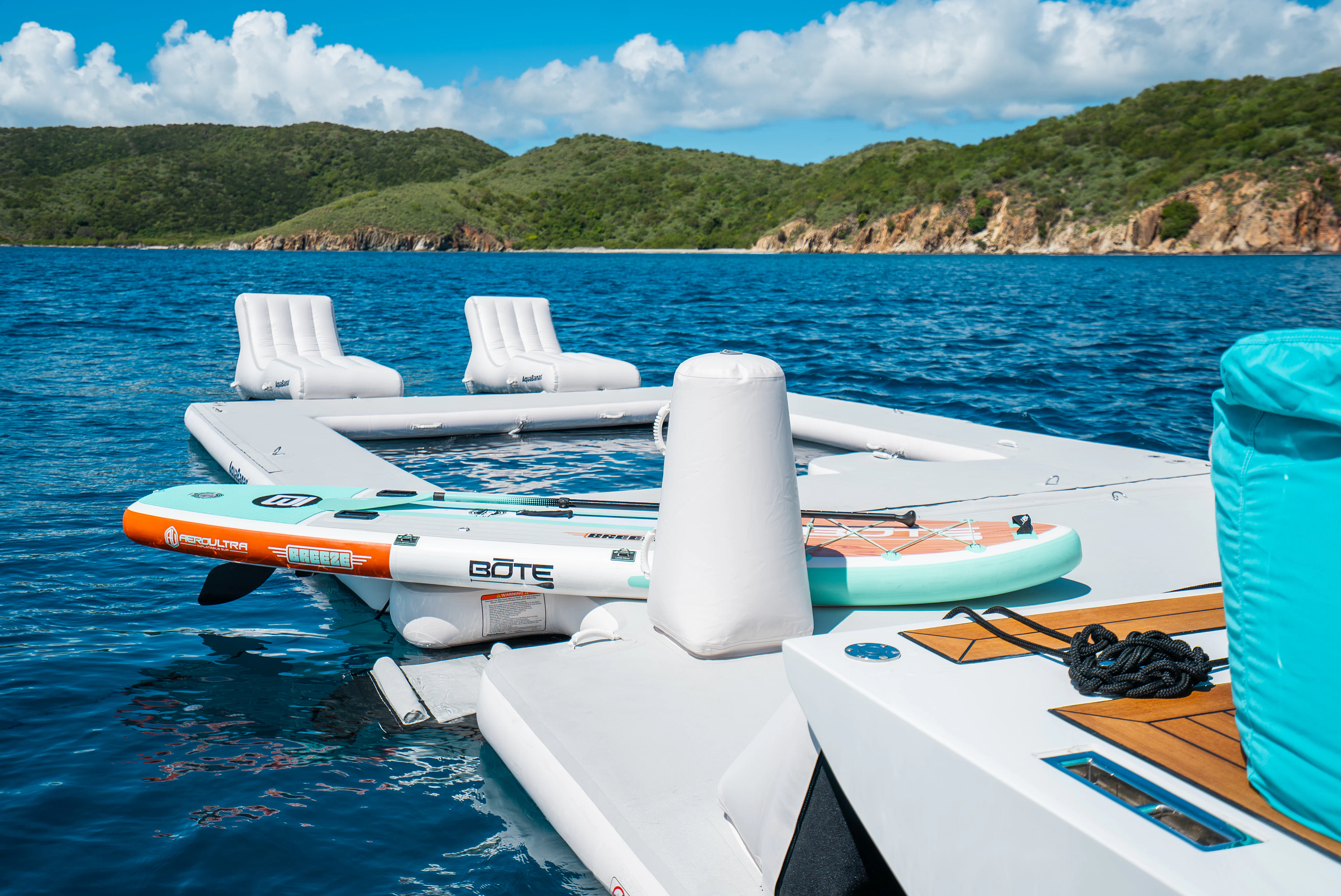 a boat on the water aboard CANOE CANOE Yacht for Charter