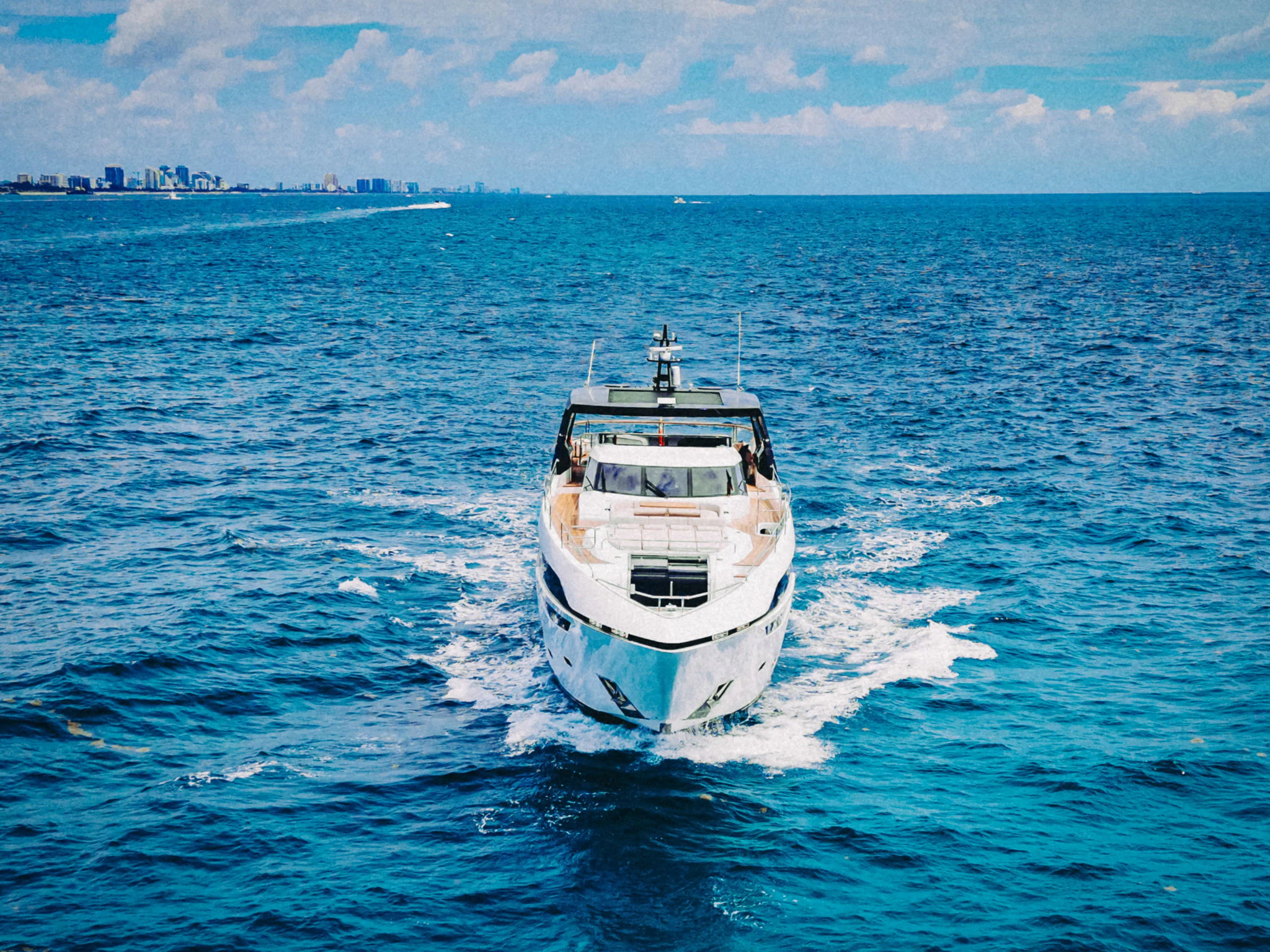 a boat on the water aboard PURA VIDA Yacht for Sale