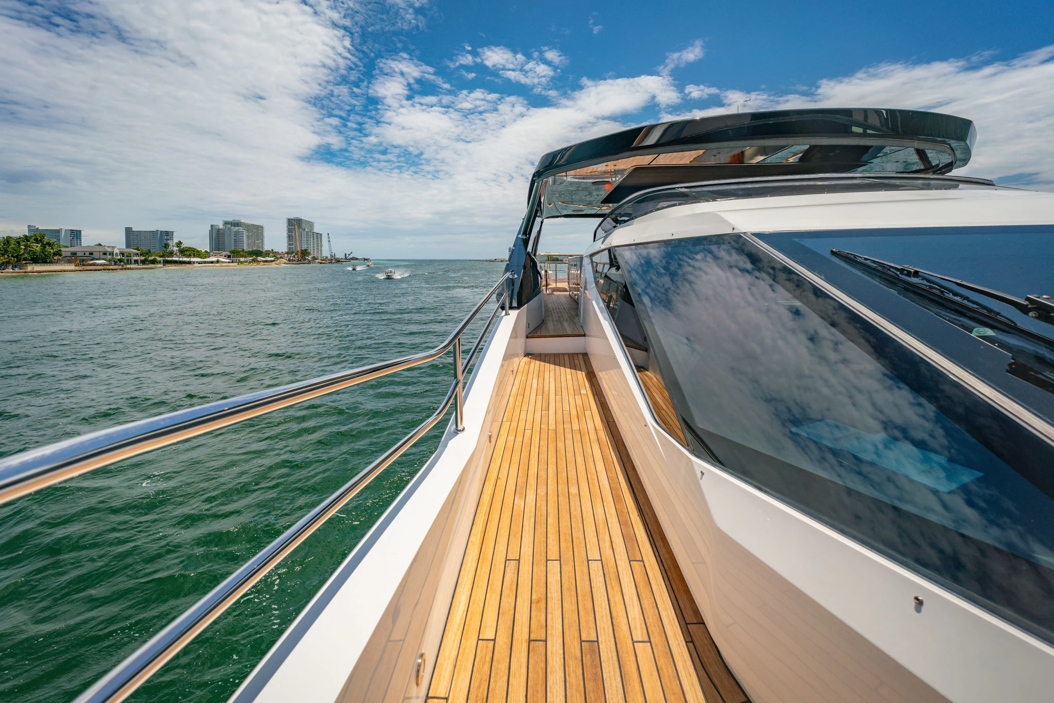 a boat on the water aboard PURA VIDA Yacht for Sale