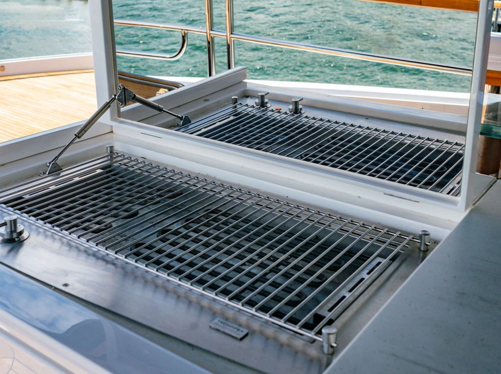 a boat on the water aboard PURA VIDA Yacht for Sale