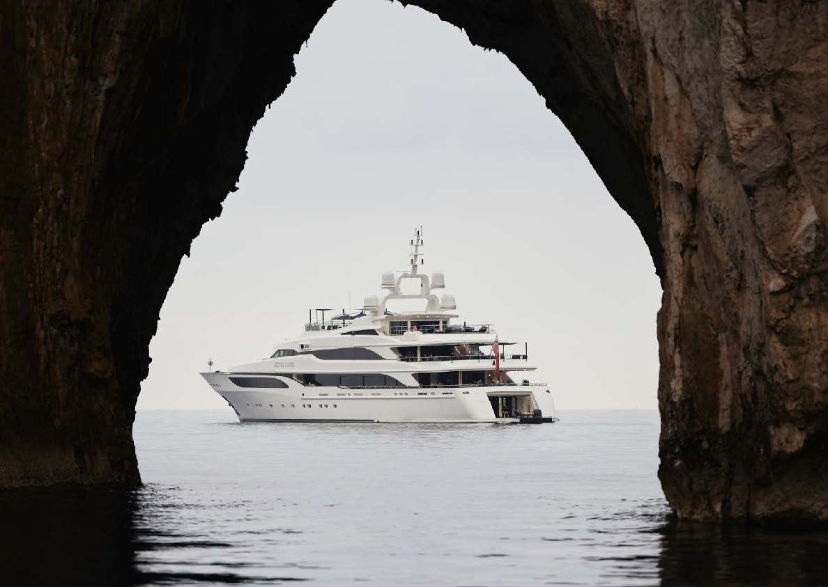a boat in the water aboard SILVER ANGEL Yacht for Charter