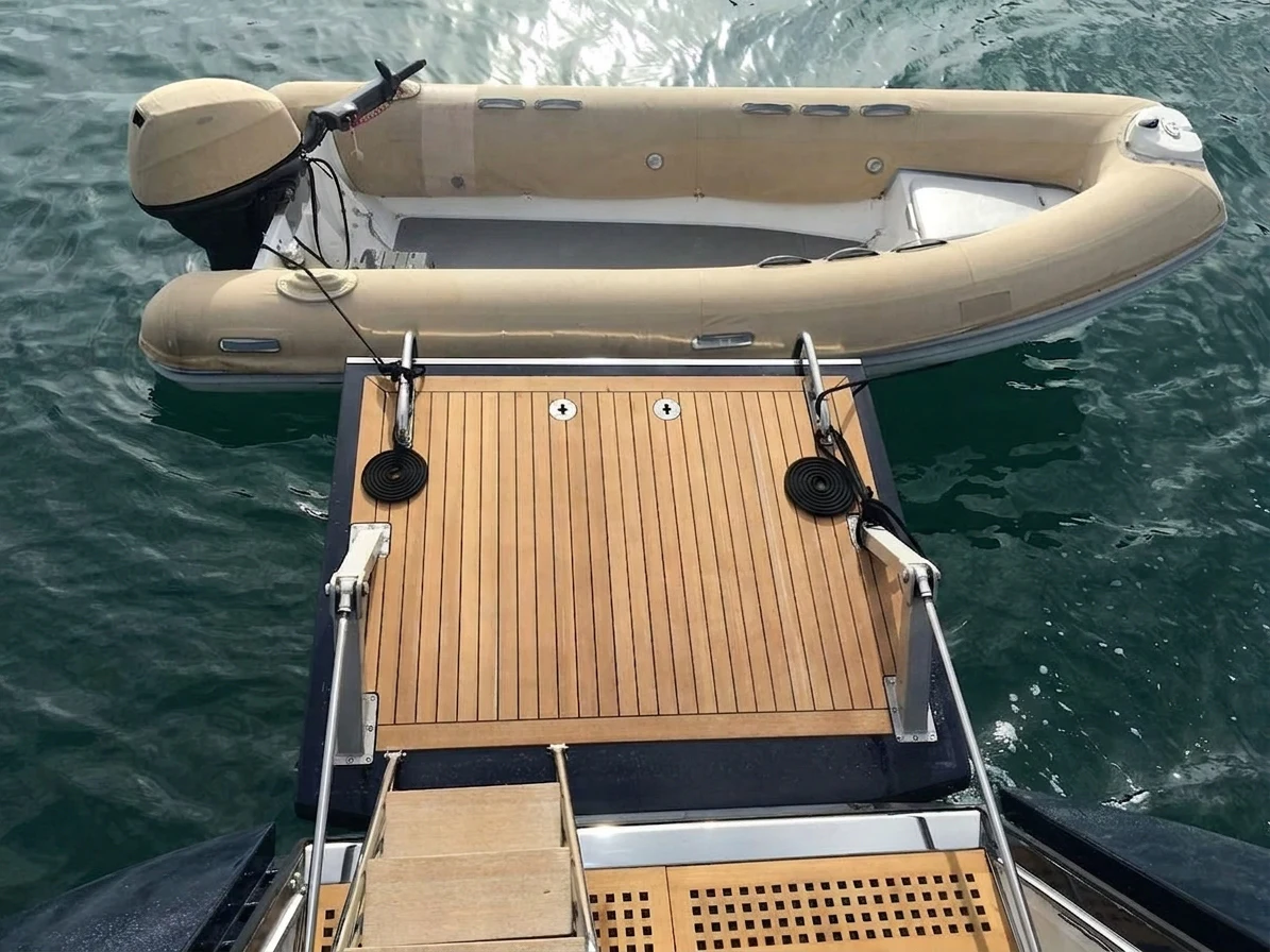 a boat on the water aboard UNDERLORD Yacht for Sale