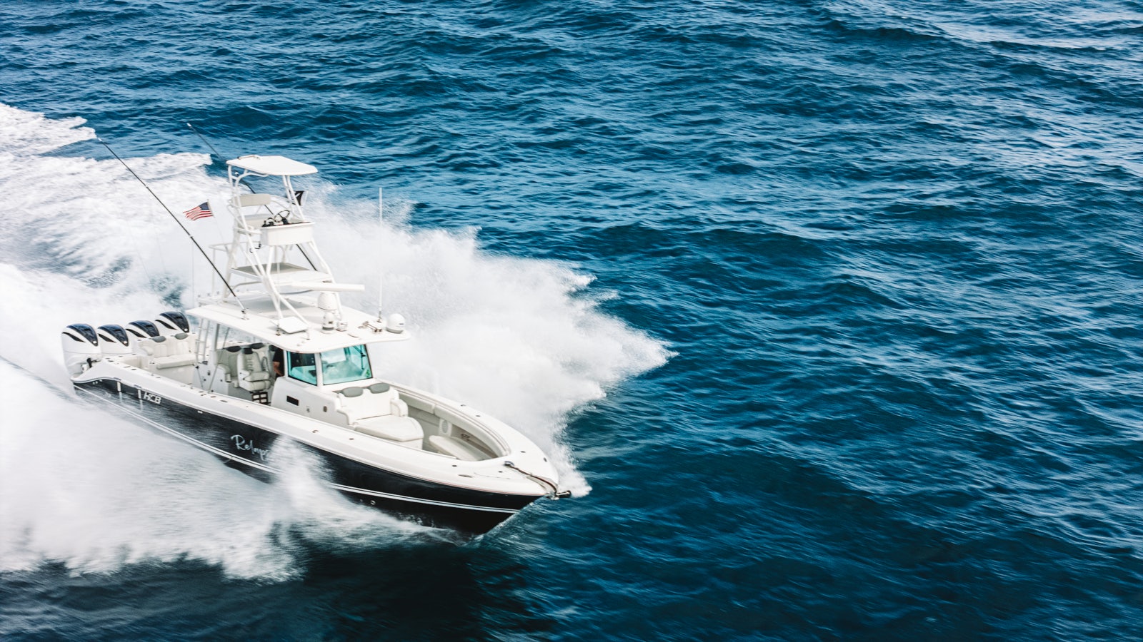 a boat on the water aboard RELAPSE Yacht for Sale