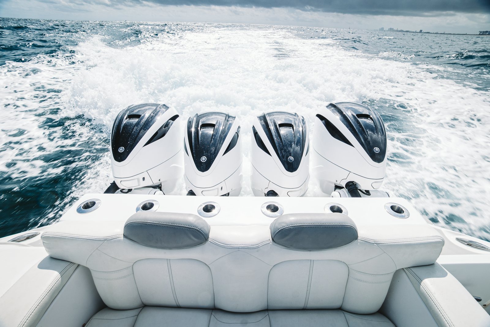 a boat with a number on the front aboard RELAPSE Yacht for Sale