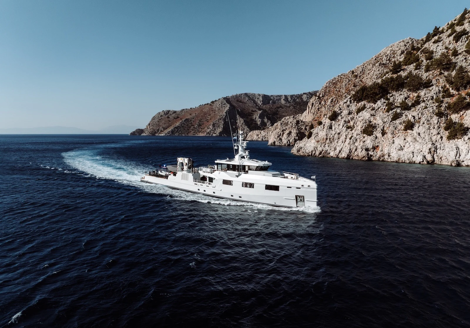 a boat on the water aboard AFTER YOU Yacht for Charter