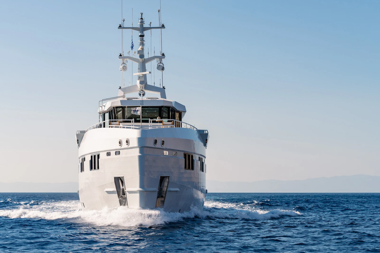 a boat in the water aboard AFTER YOU Yacht for Charter