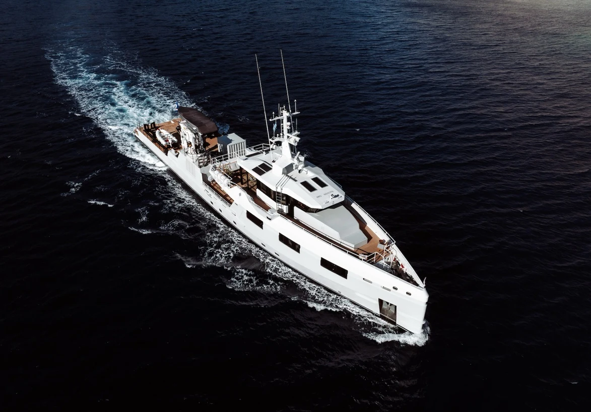 a boat on the water aboard AFTER YOU Yacht for Charter
