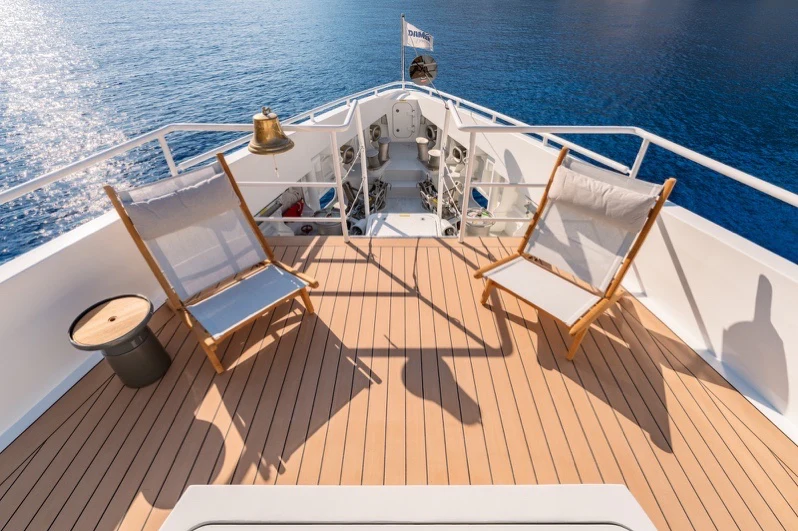 a boat on the water aboard AFTER YOU Yacht for Charter