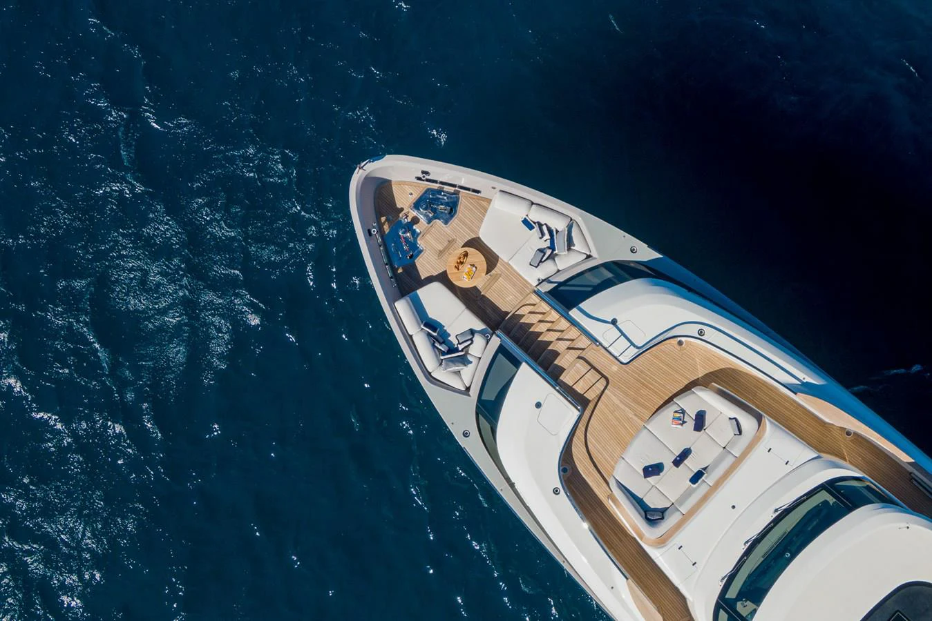 engineering drawing aboard INVICTUS Yacht for Sale