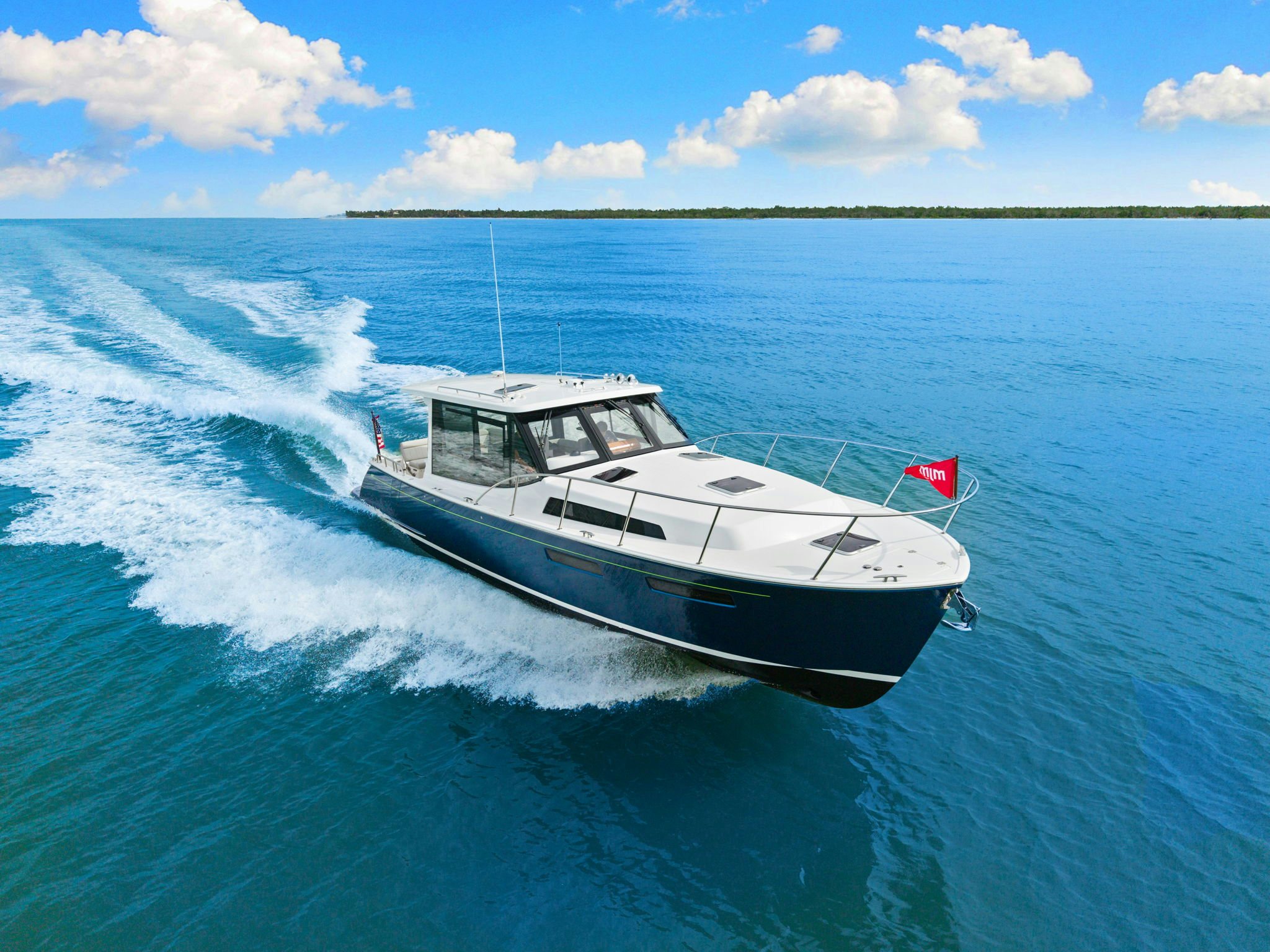 a boat on the water aboard ANNABELLE Yacht for Sale