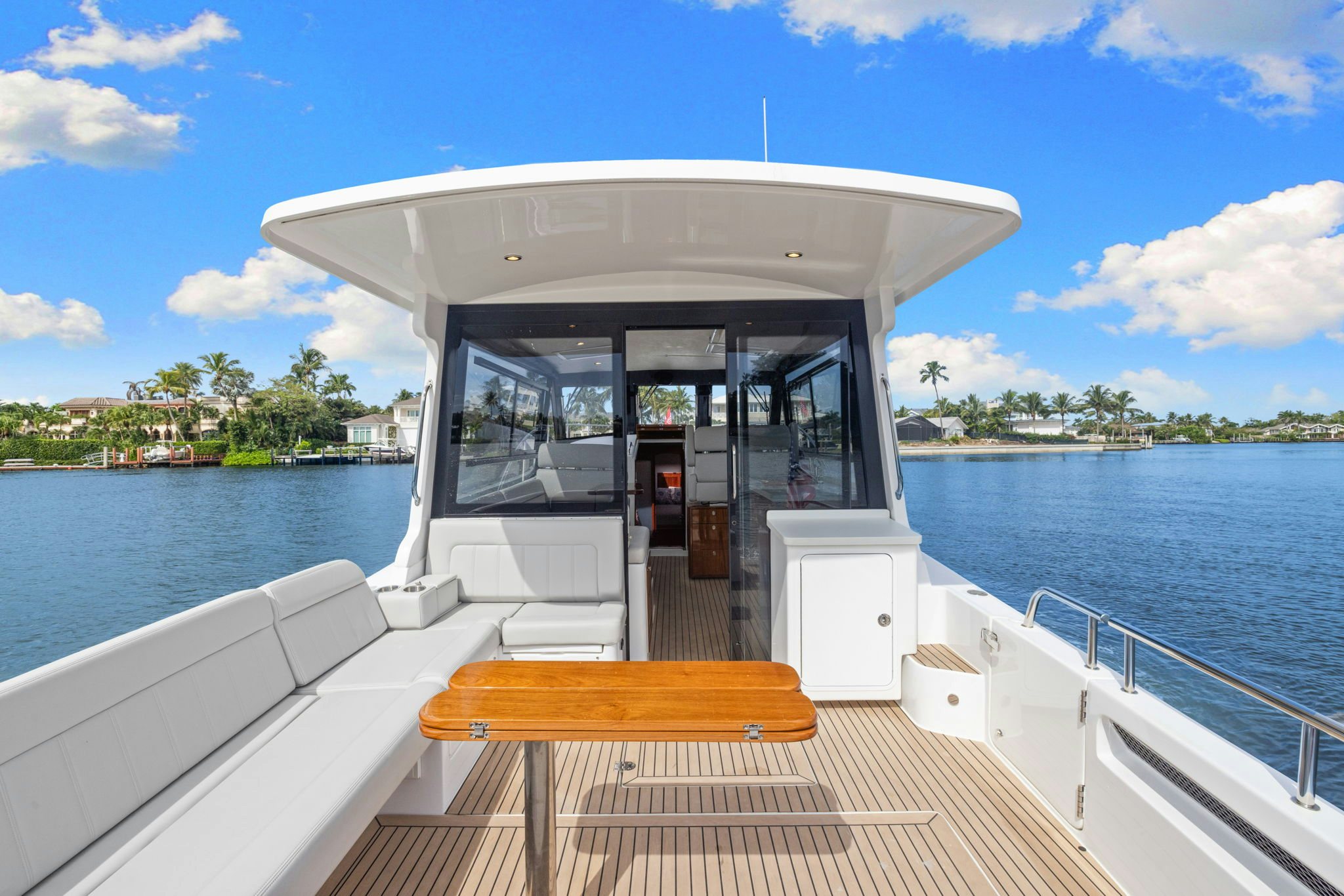 a boat on the water aboard ANNABELLE Yacht for Sale