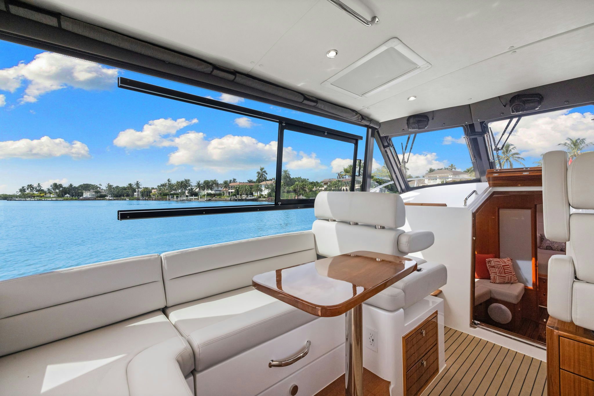 inside of a boat aboard ANNABELLE Yacht for Sale