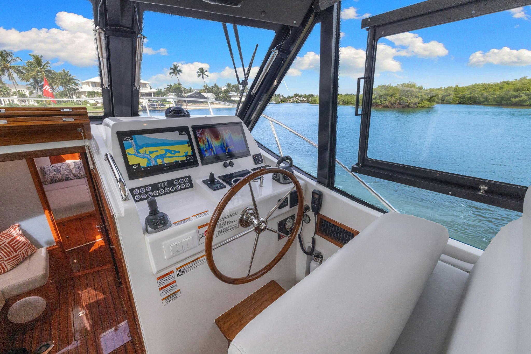 inside of a boat aboard ANNABELLE Yacht for Sale