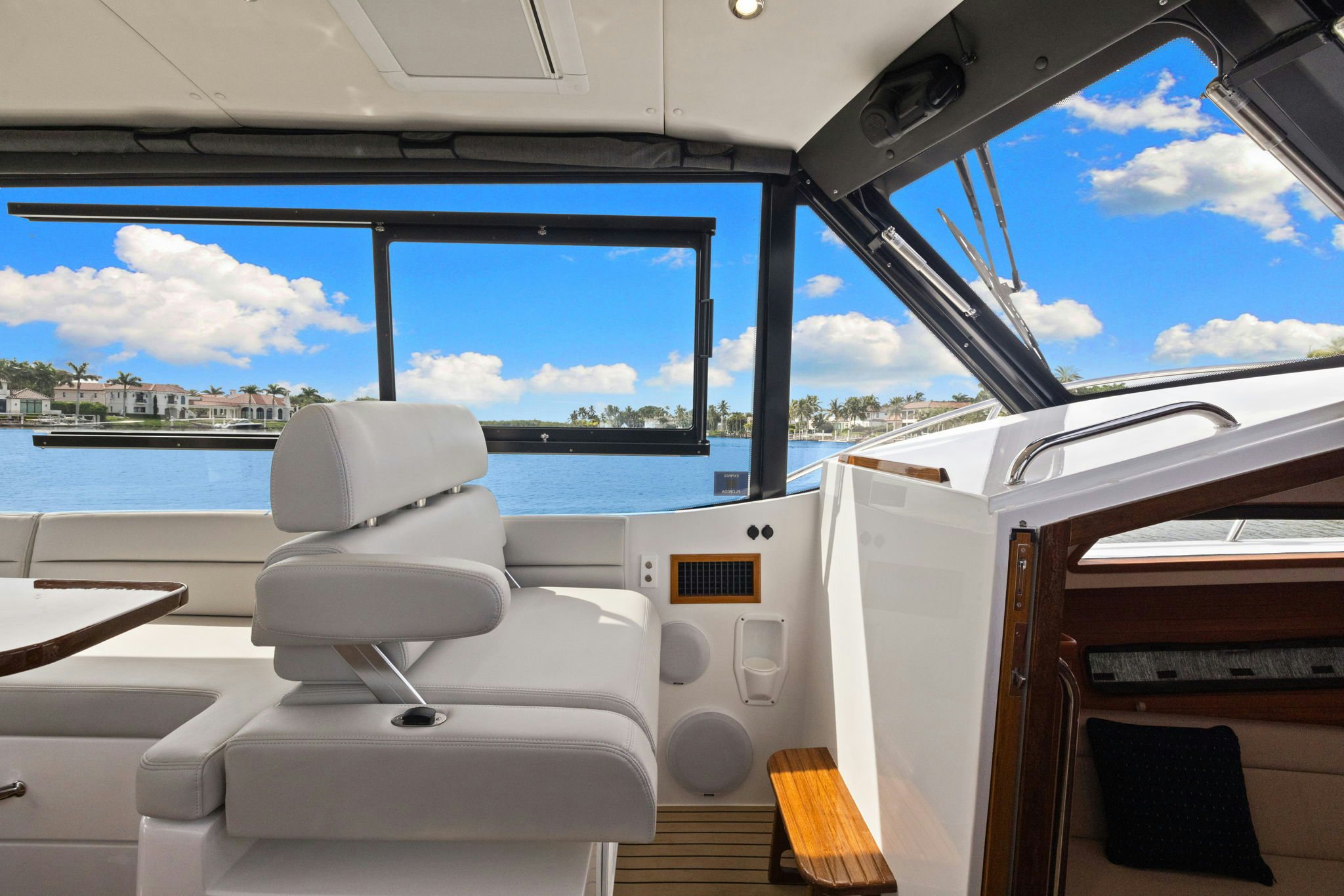 inside of a boat aboard ANNABELLE Yacht for Sale