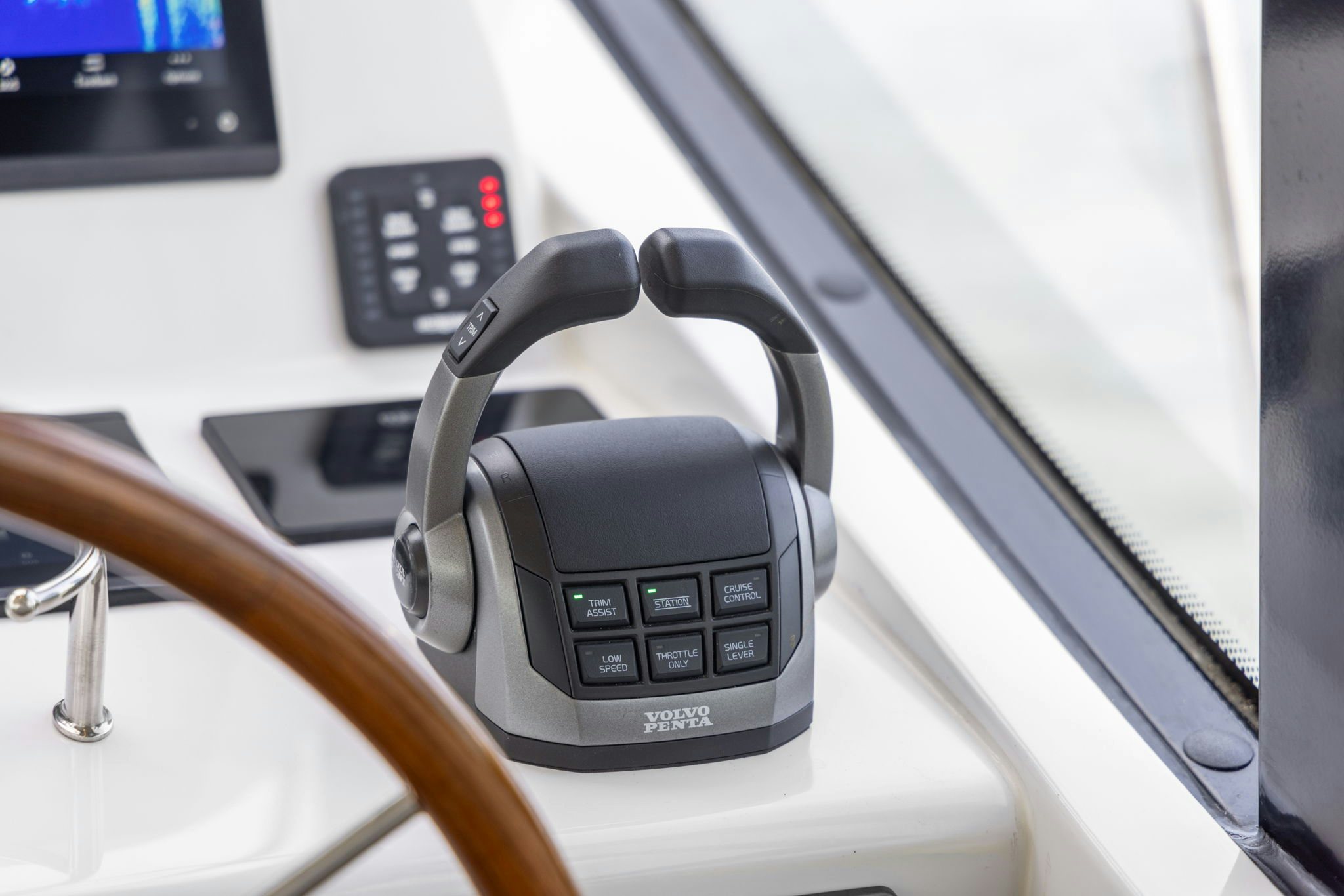 a telephone on a table aboard ANNABELLE Yacht for Sale